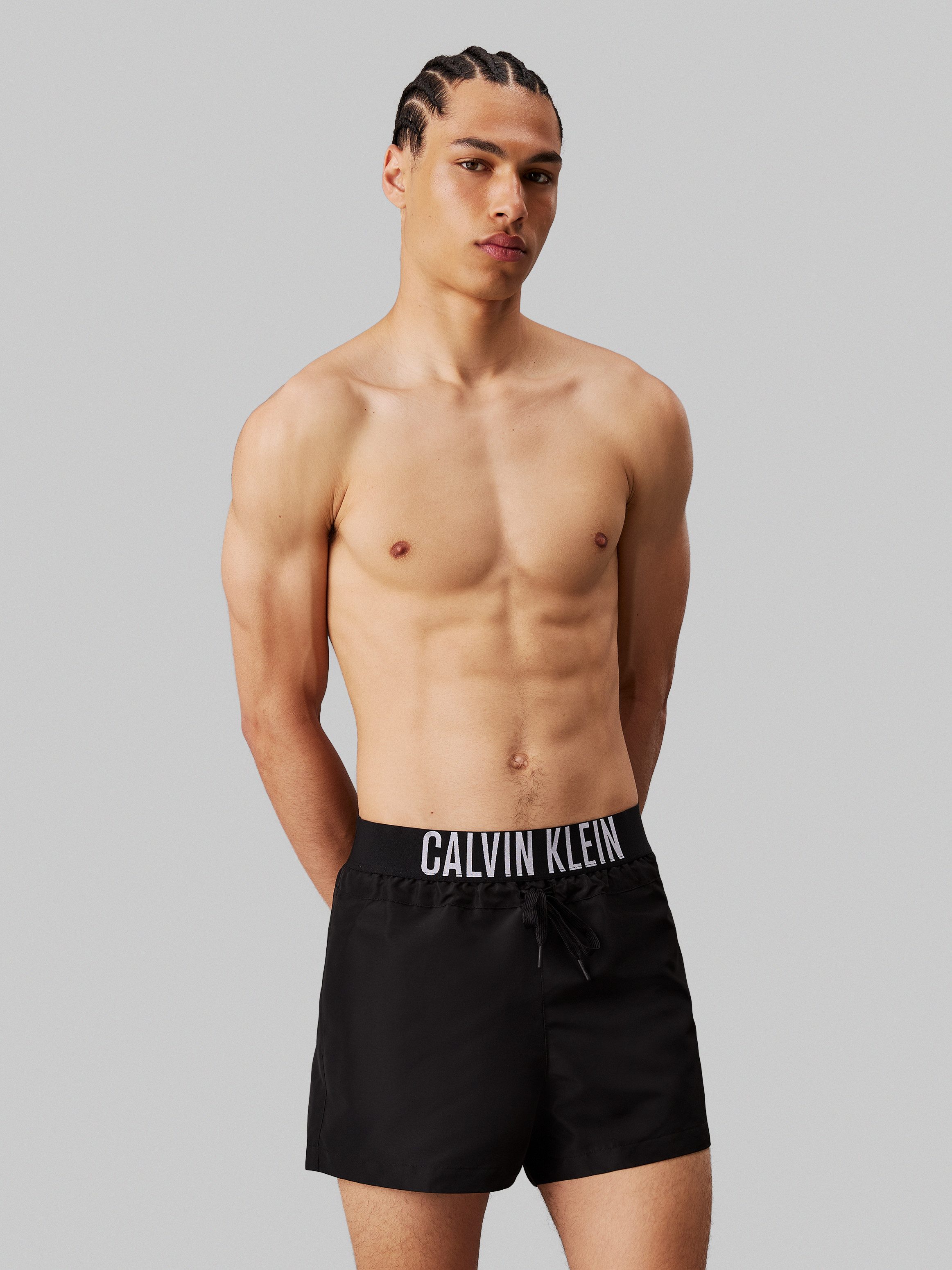 Calvin Klein Swimwear Badeshorts SHORT WB mit Logobund