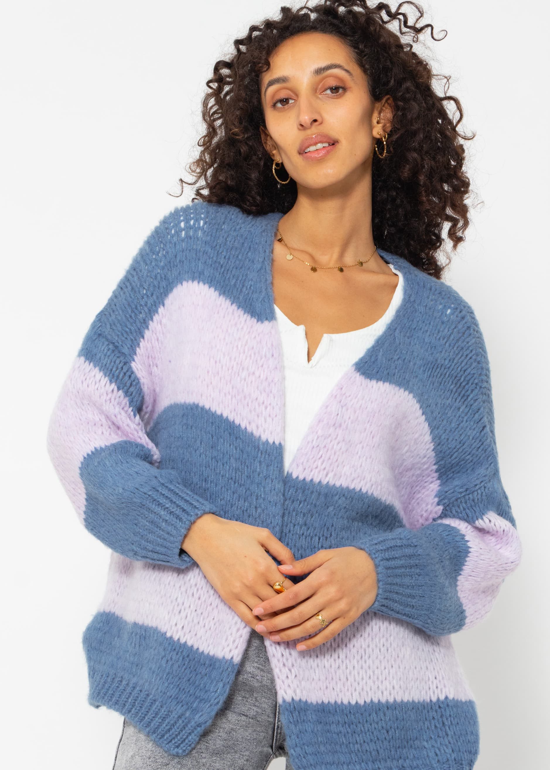 Oversize Strickjacke Damen - Bequemer Cardigan Für Herbst & Winter