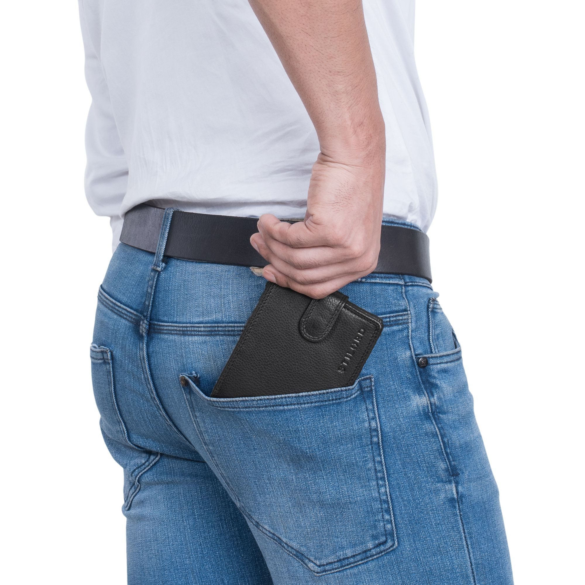 STILORD Geldbörse "Merrick" RFID Geldbörse Herren Leder günstig online kaufen