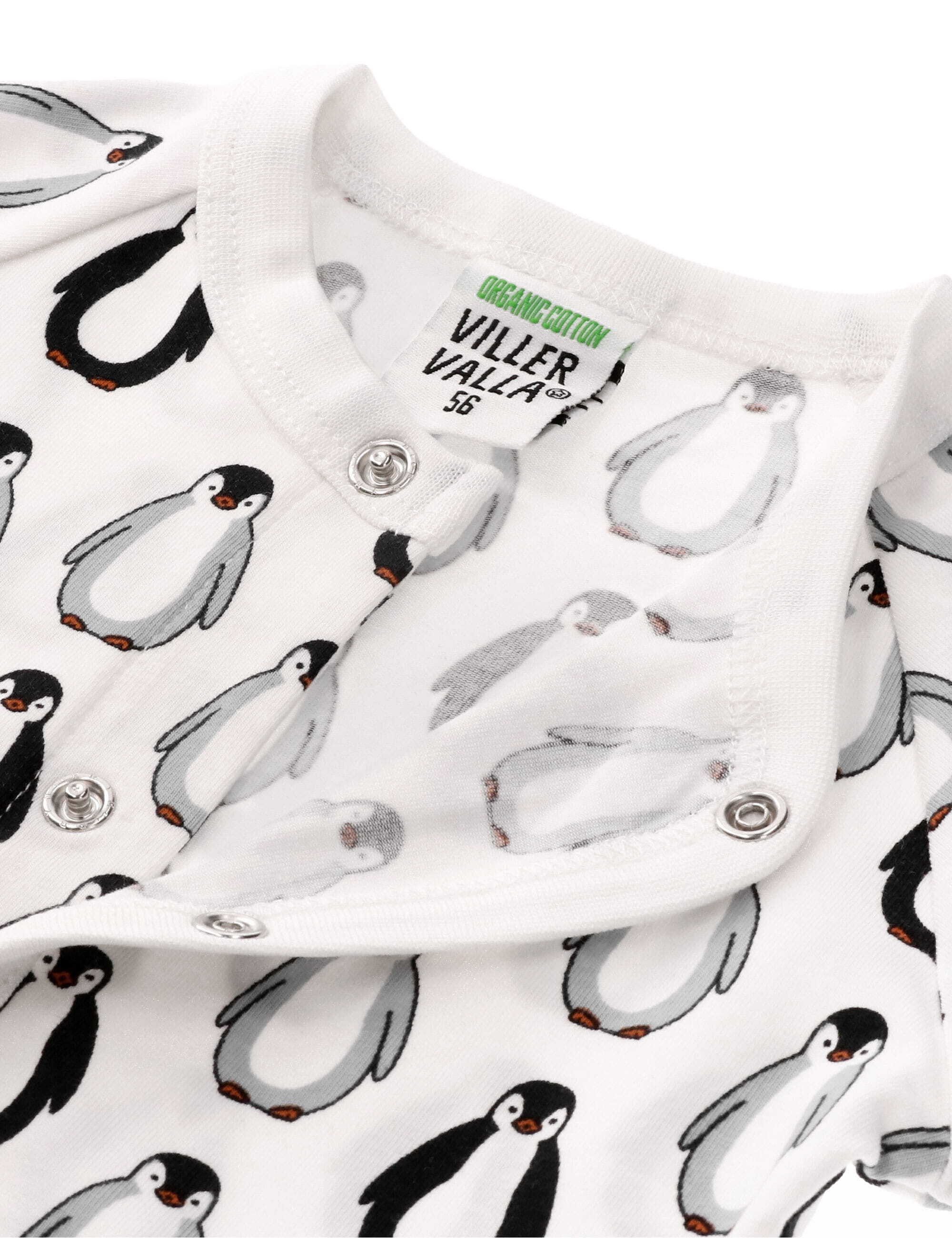 Pinguin Villervalla tlg) Strampler Schlafanzug (1