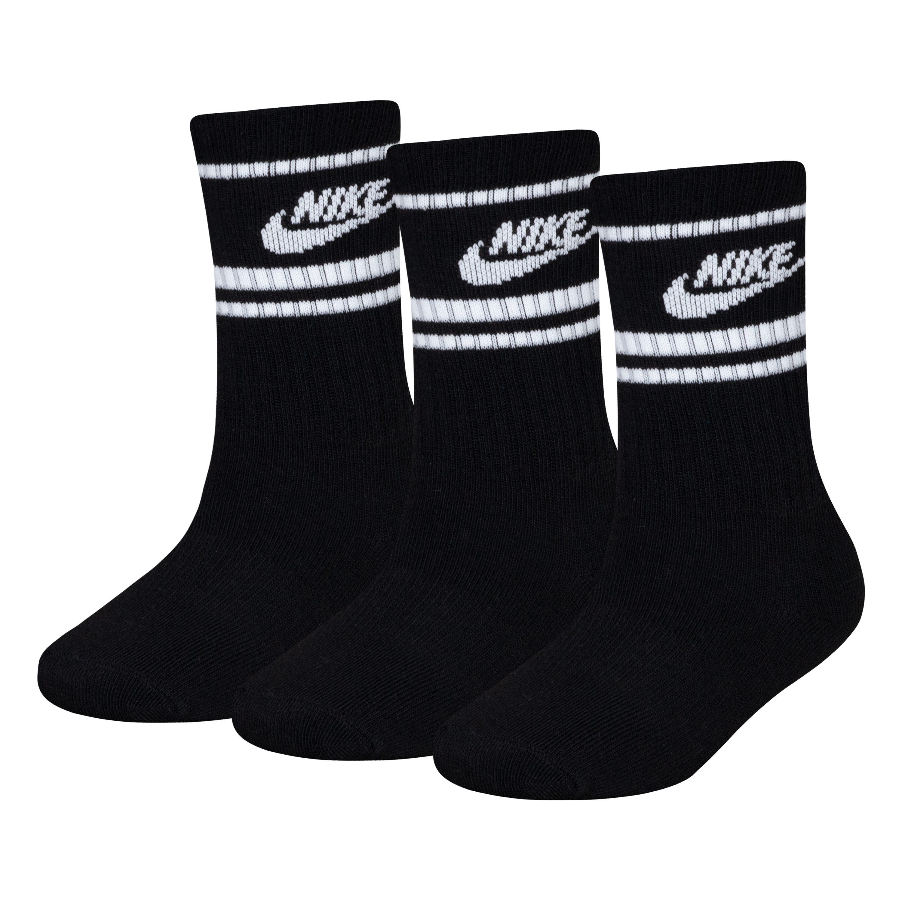 Nike Sportswear Socken NHN 3PK NIKE FUTURA SOCK (3-Paar) für Kinder, im 3er-Pack, mit Elasthan-Anteil, strapazierfähig
