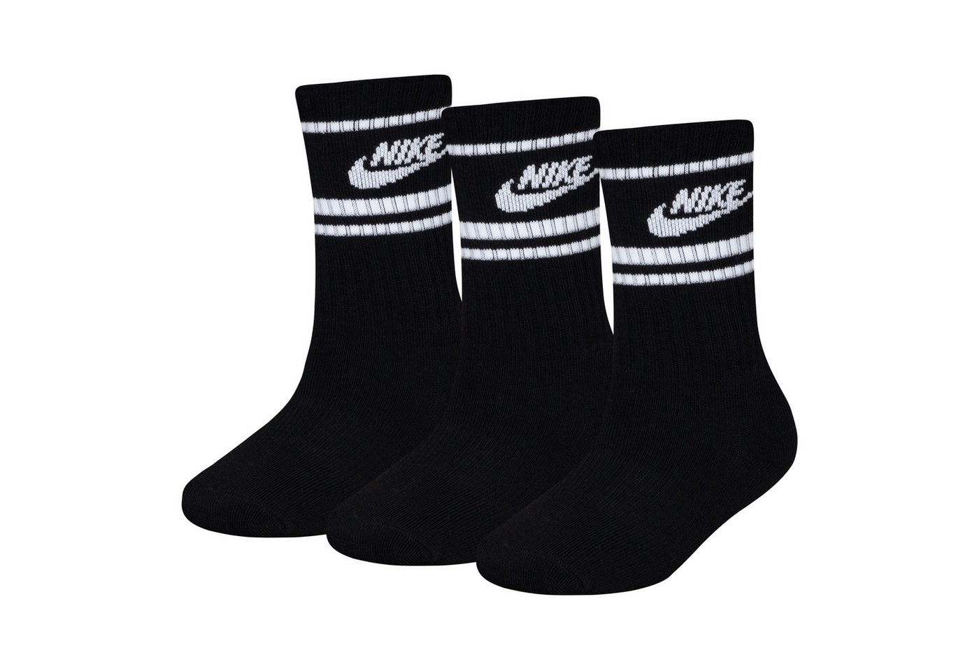 Nike Sportswear Socken NHN 3PK NIKE FUTURA SOCK (3-Paar) für Kinder, im praktischen 3er-Pack, mit Elasthan-Anteil