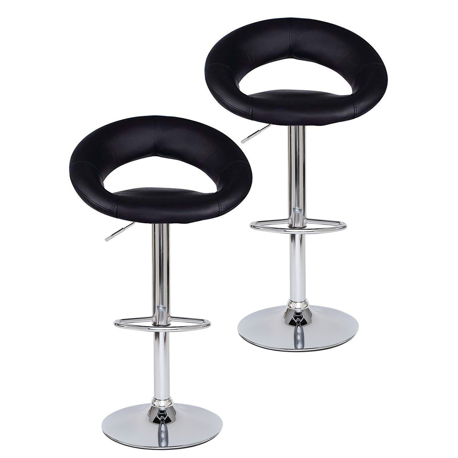 dibea Barhocker Barhocker 2er-Set, Modell 1, höhenverstellbar, 360 Grad dre günstig online kaufen