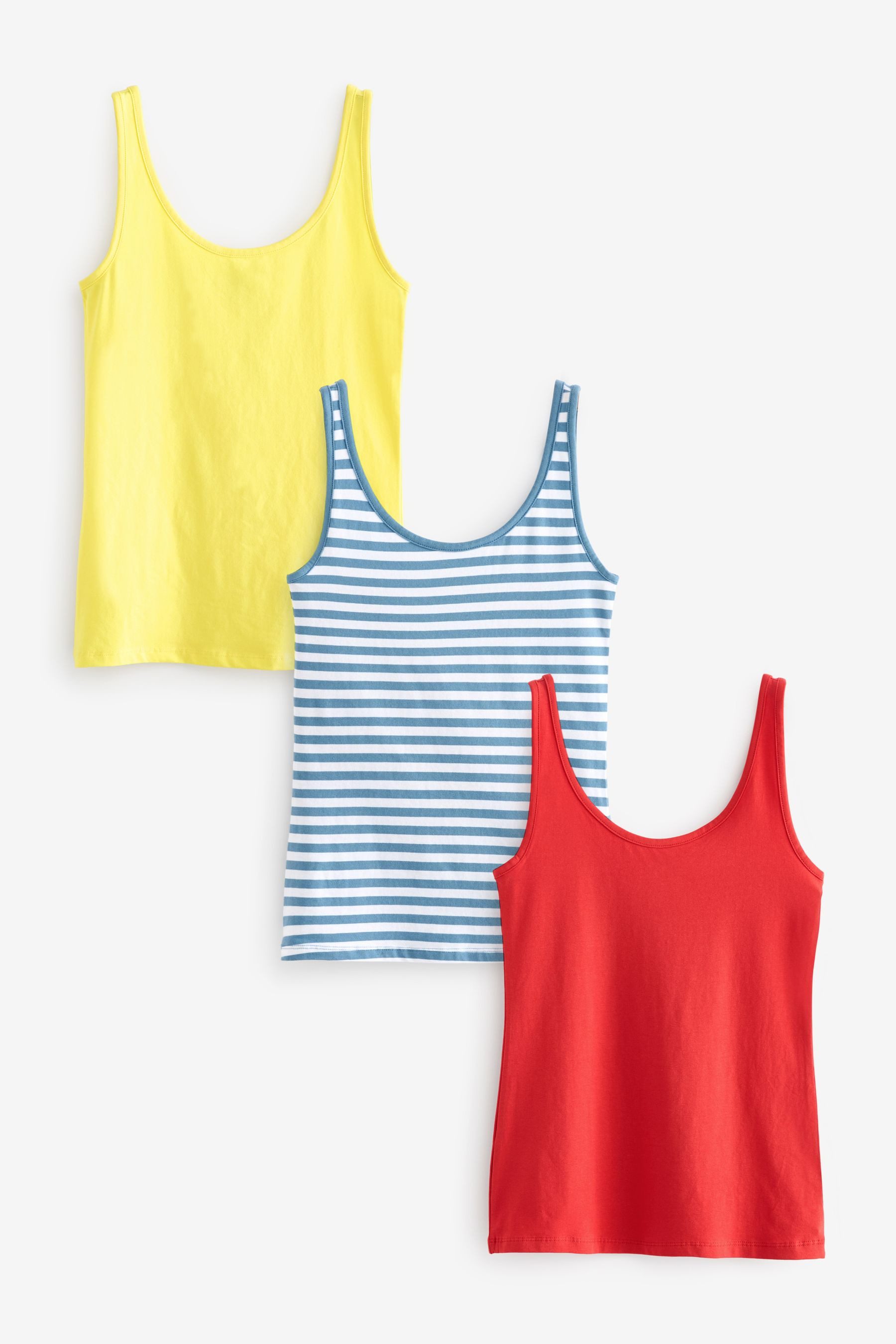 Next Trägertop Top mit breiten Trägern (3-tlg)