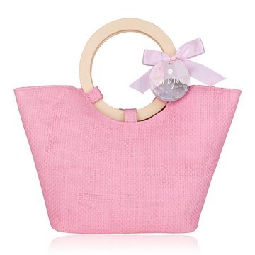 ACCENTRA Pflege-Geschenkset Pink Rose, in einer Handtasche