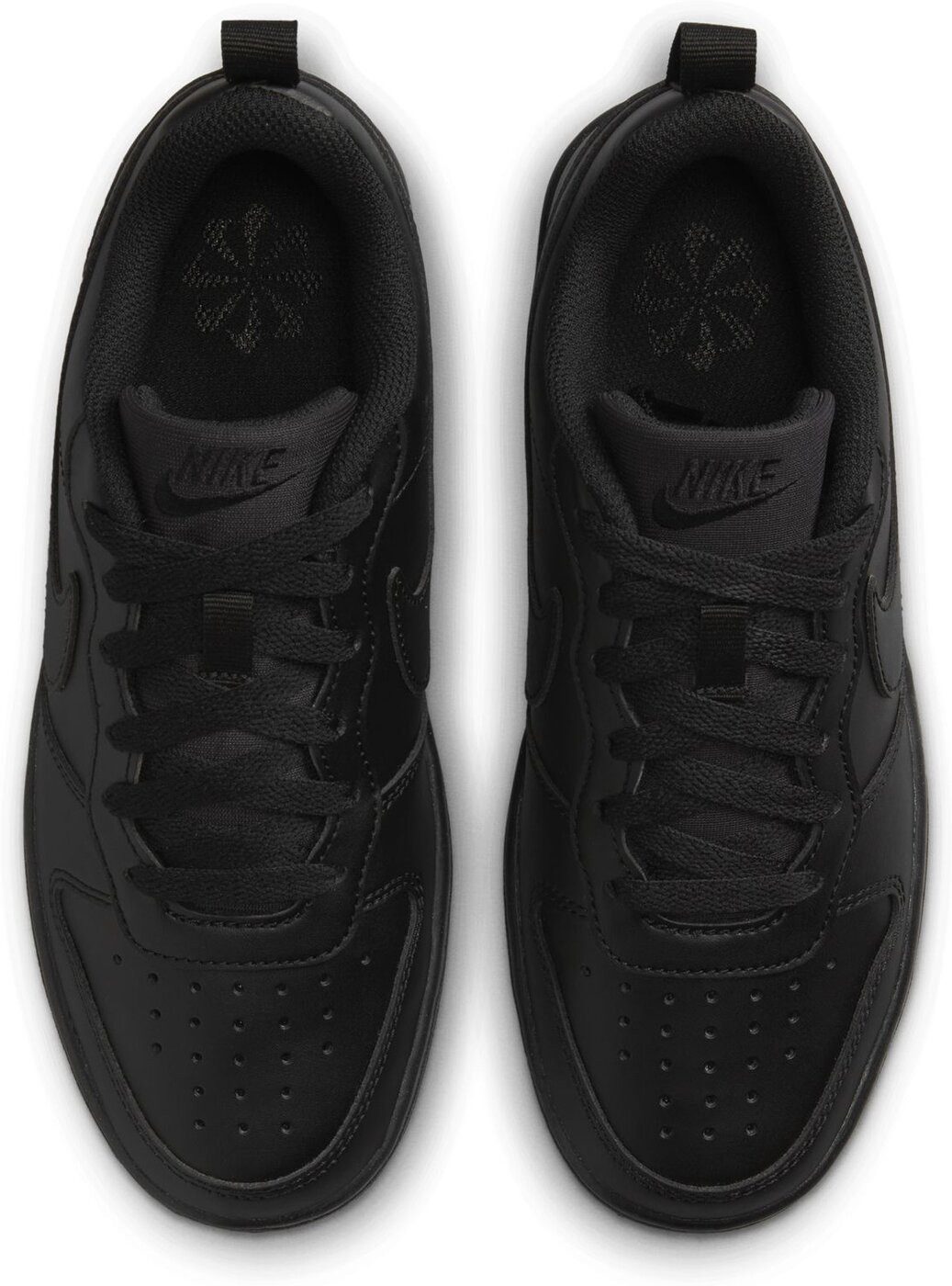 Nike COURT BOROUGH LOW RECRAFT (GS) Schwarz/Schwarz/Schwarz Sneaker – Bild 3 von 5