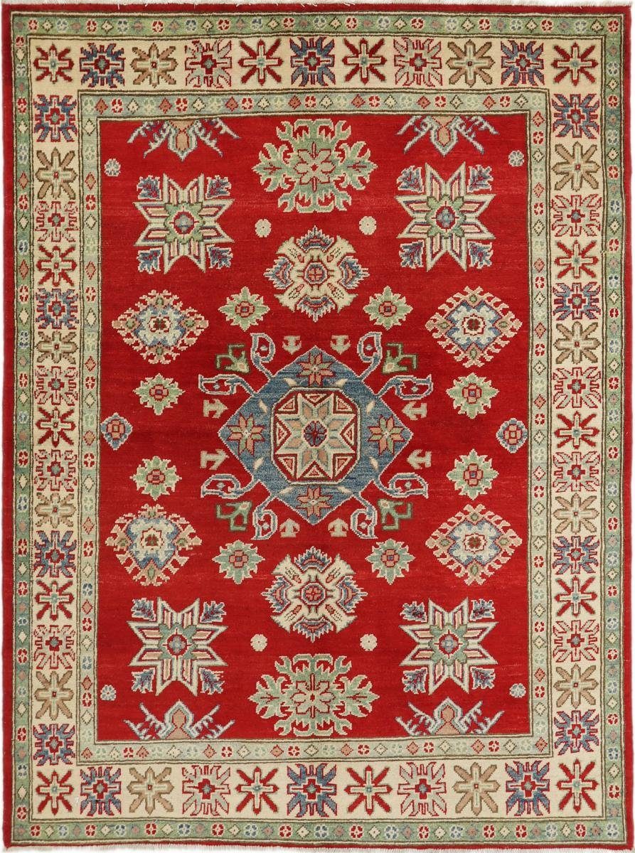 Orientteppich Kazak 149x203 Handgeknüpfter Orientteppich, Nain Trading, rechteckig, Höhe: 5 mm