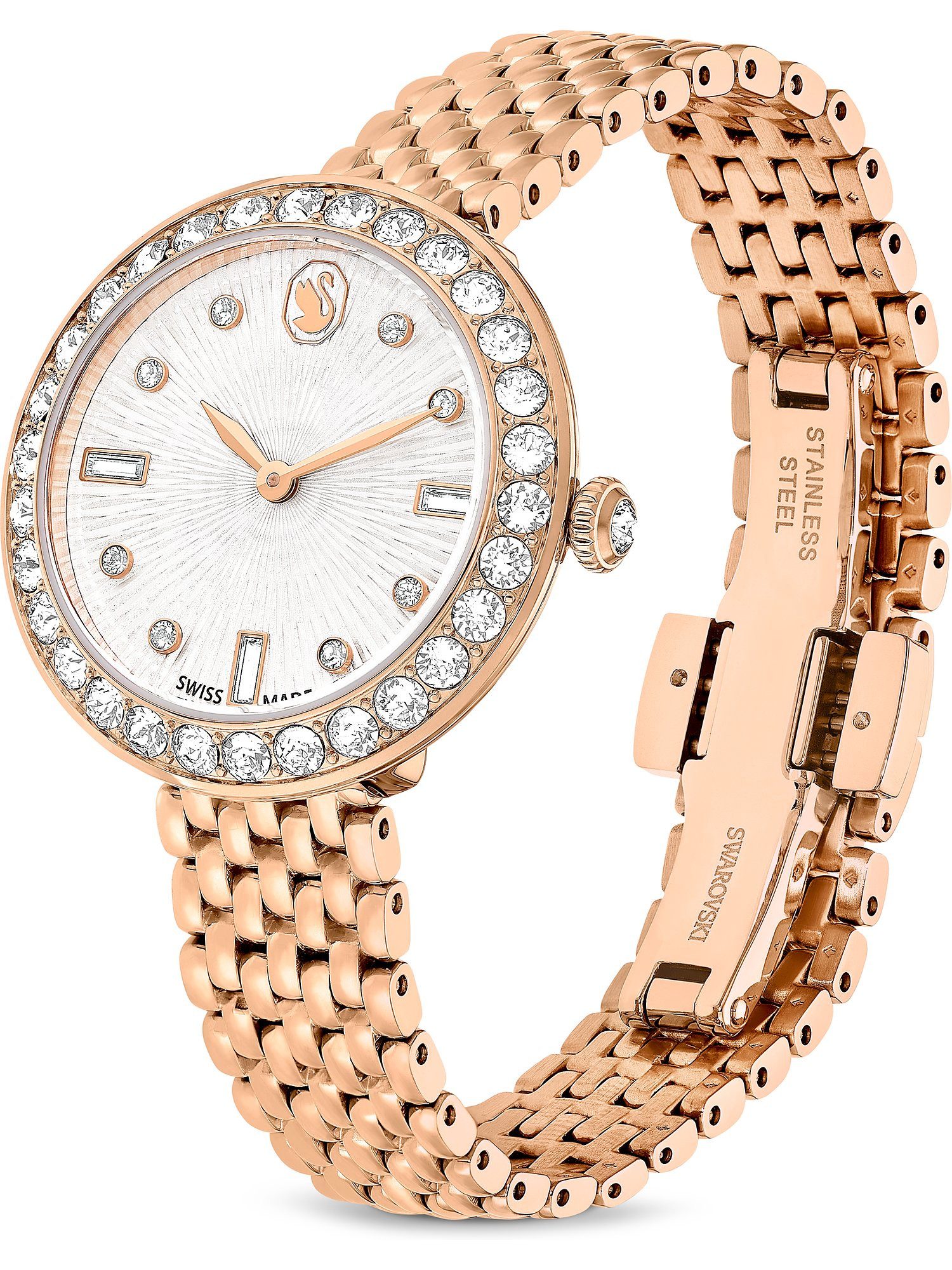 Swarovski Quarzuhr Swarovski Damen-Uhren Analog Quarz günstig online kaufen