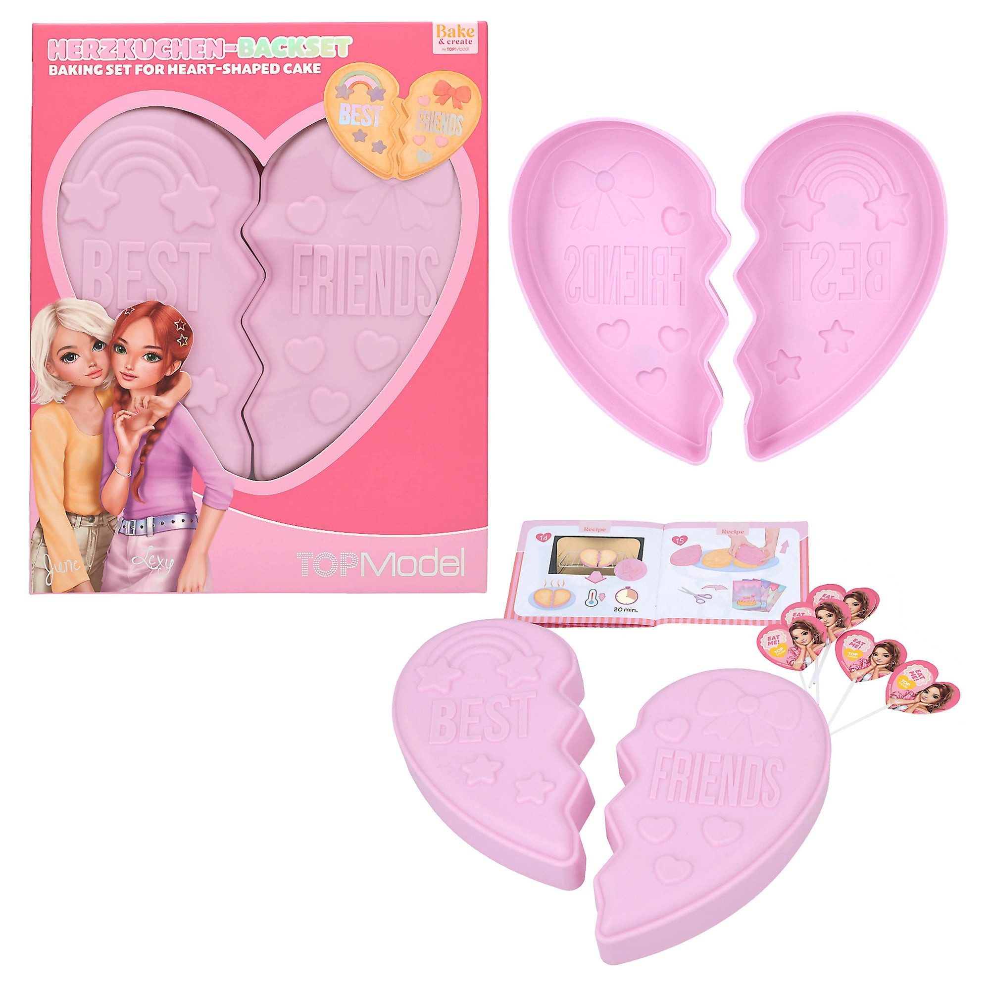 Depesche Spiel TOPModel Backset BFF Kuchen BAKE and CREATE