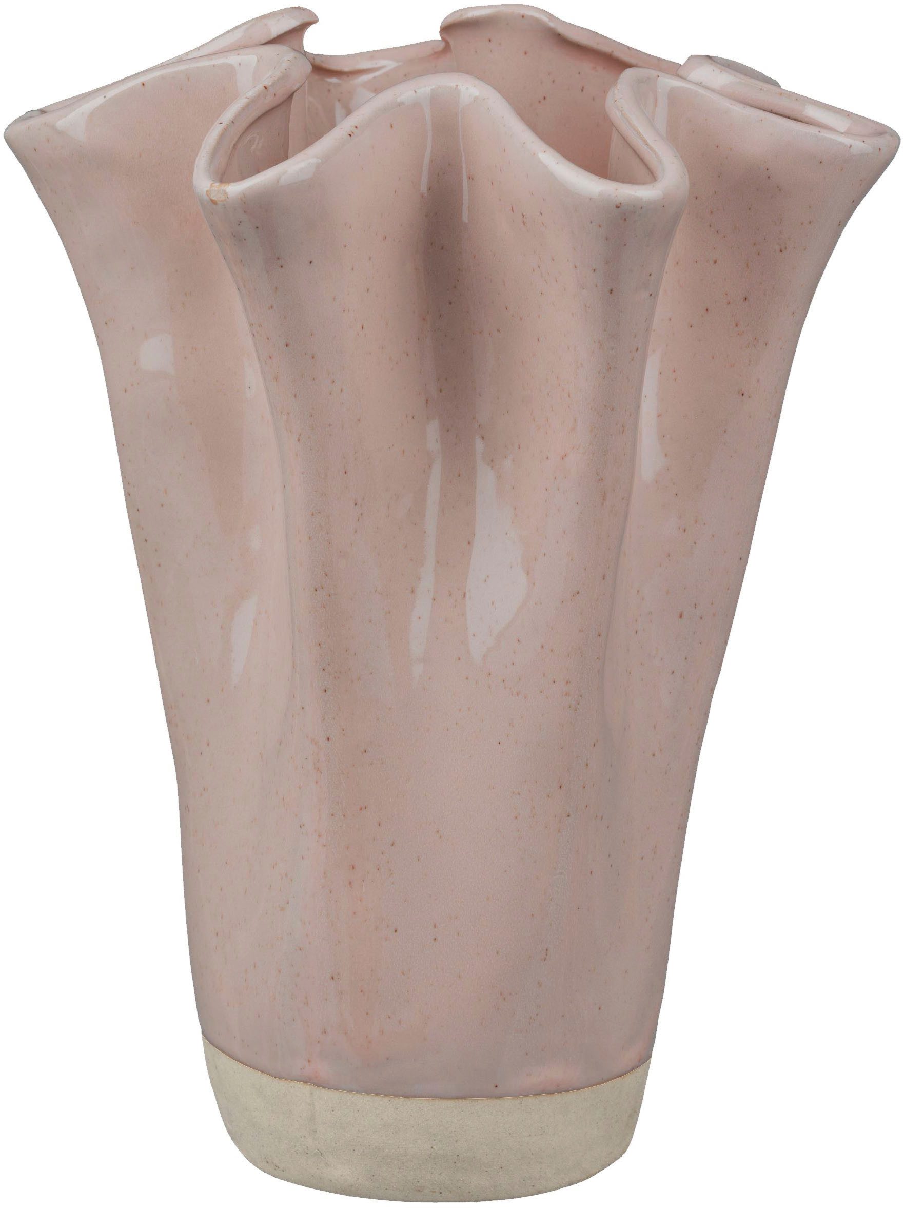 Creativ home Dekovase Vase (1 St), mit durchbrochenem Design
