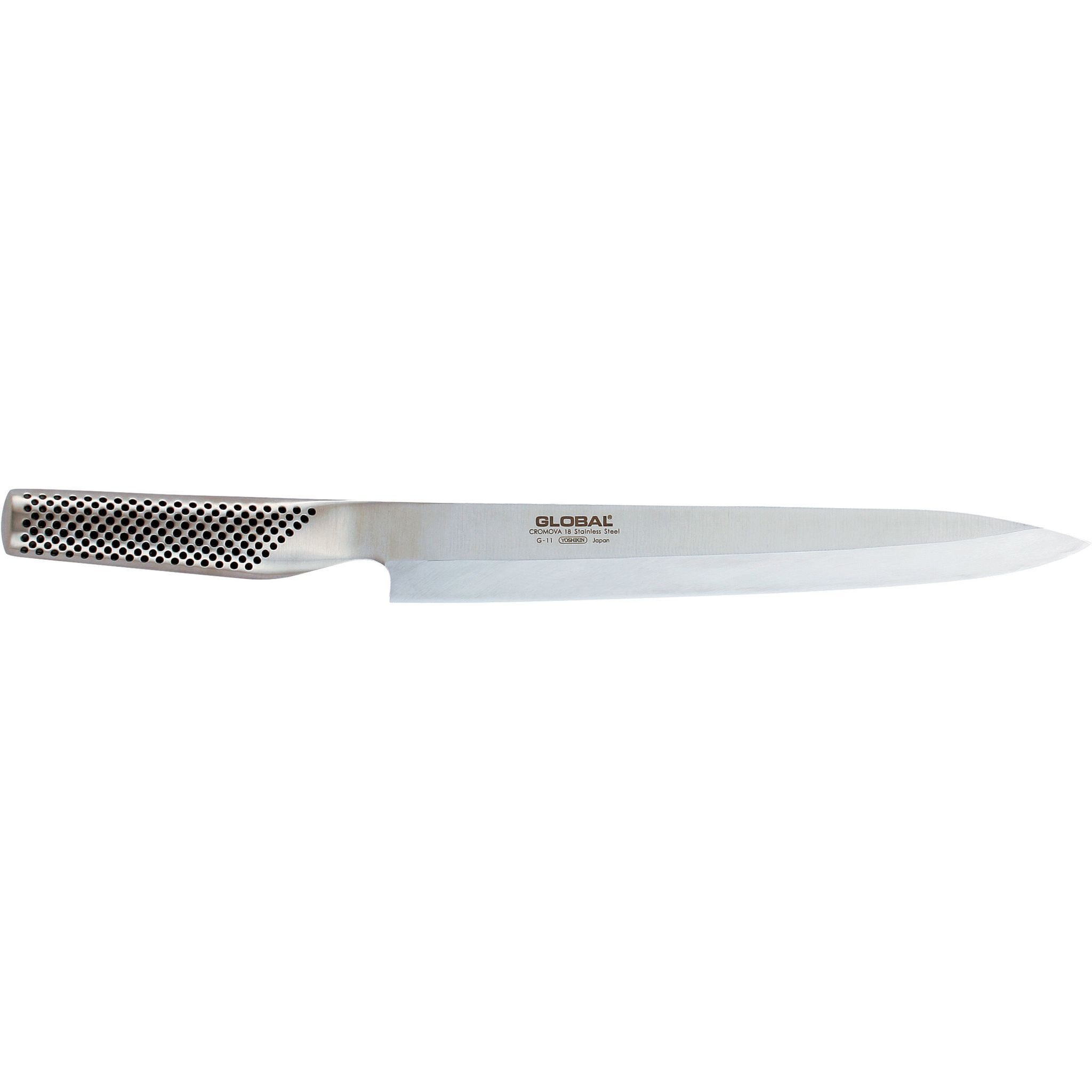 GLOBAL Asiamesser Fischmesser Yanagi-Sashimi-Schliff 25 cm G-11
