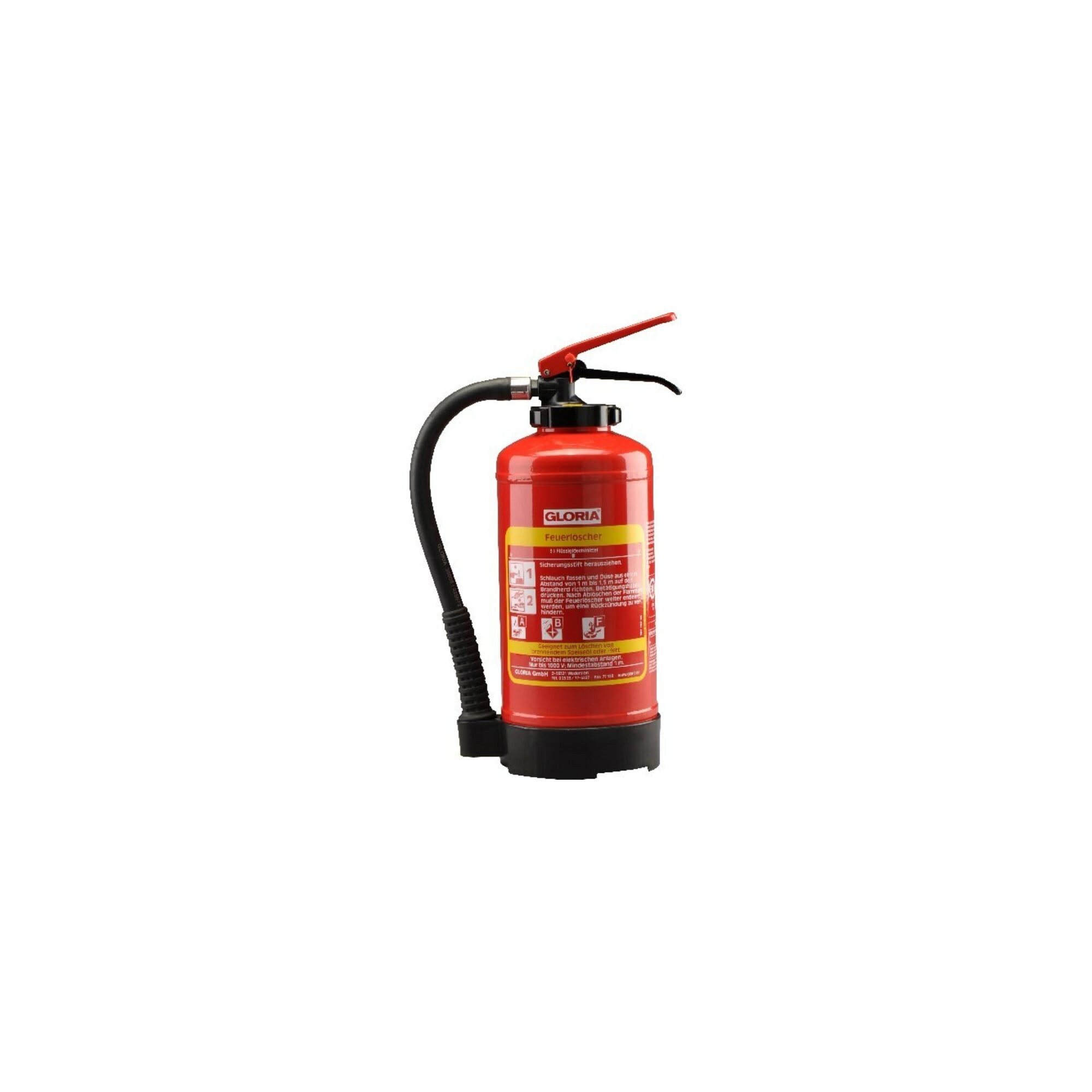 Gloria CO2-Feuerlöscher GLORIA Fettbrand-Aufladelöscher 6 Liter FA 6 EASY fluorfrei