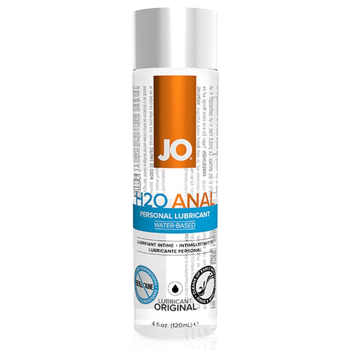 Analgleitgel System JO - H2O Anaal Glijmiddel - 120ml