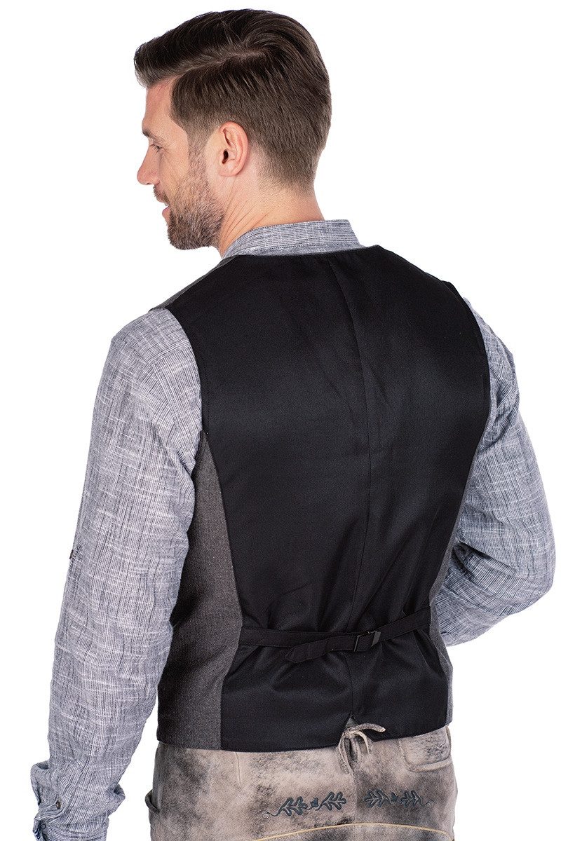 Spieth & Wensky Trachtenweste Trachtenweste - ECTOR - dunkelgrau günstig online kaufen