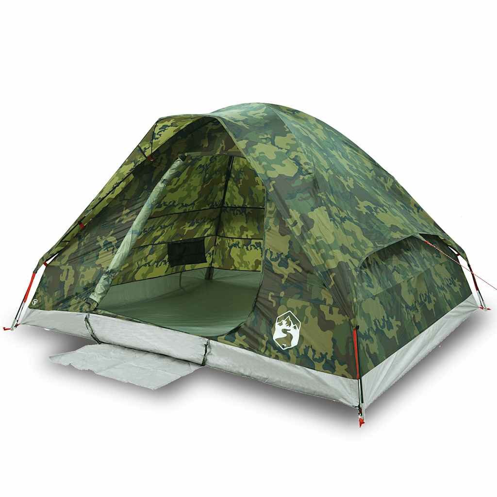 vidaXL Kuppelzelt Kuppel-Campingzelt 2 Personen Tarnmuster günstig online kaufen