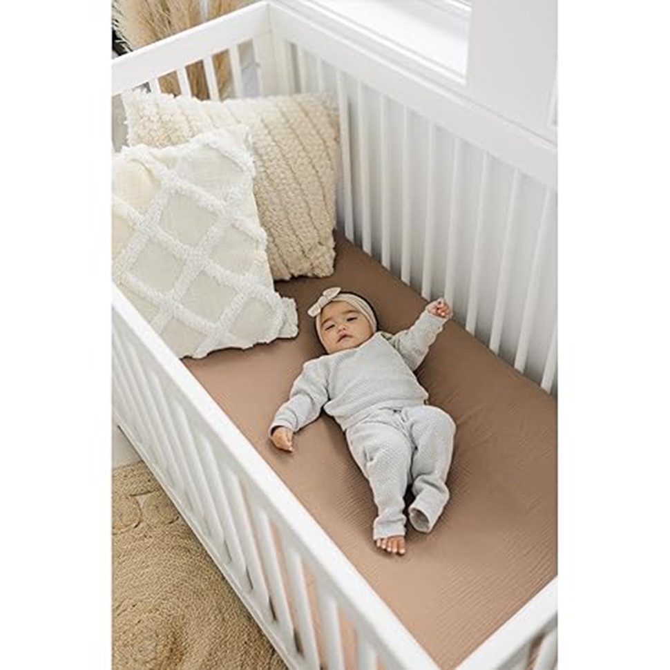 Kaket Babybettwäsche Babybett Spannbettlaken, 2er Set, günstig online kaufen