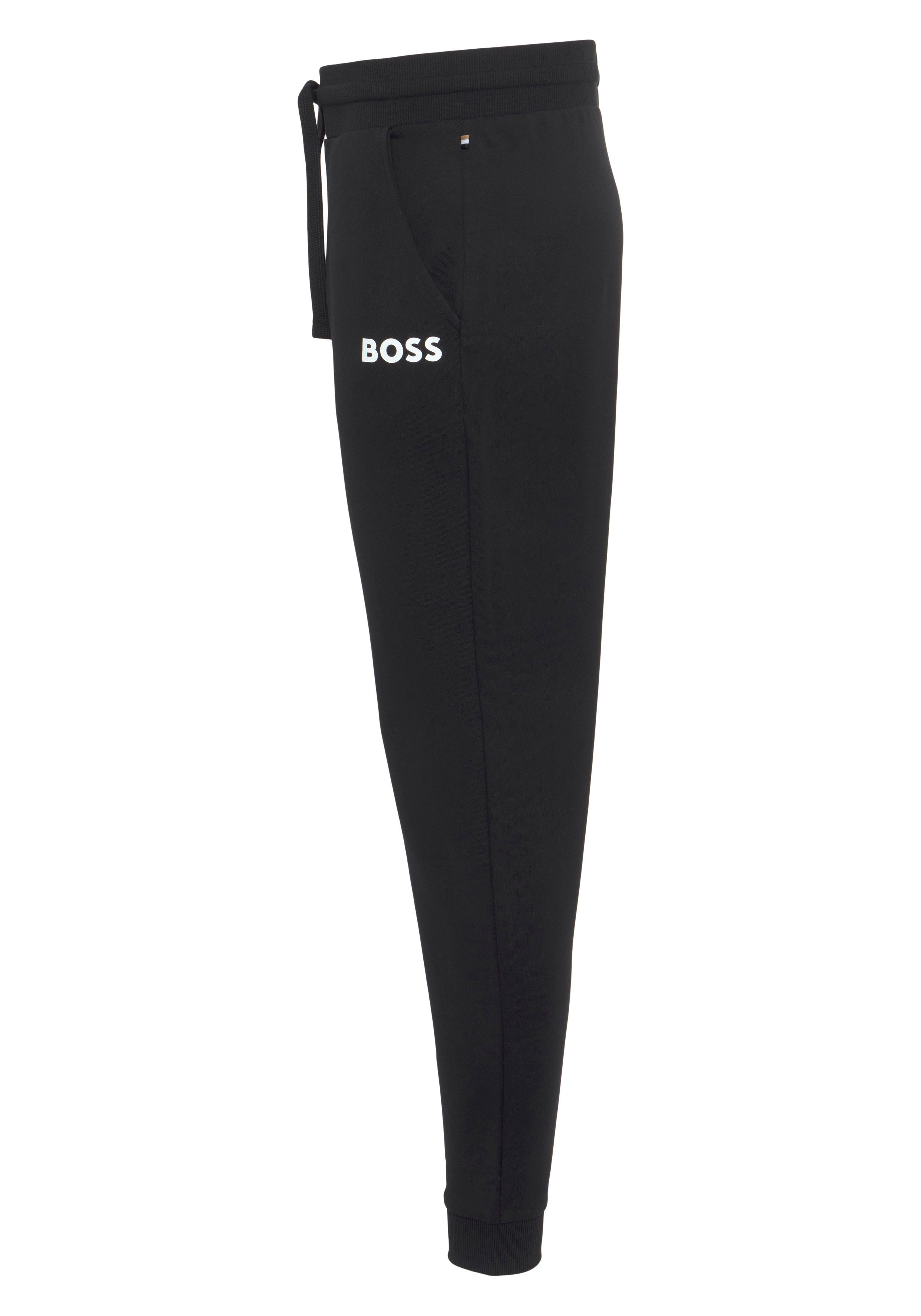 Fashion 10254086 Homewearhose mit BOSS BOSS-Logoschriftzug 01 Pants
