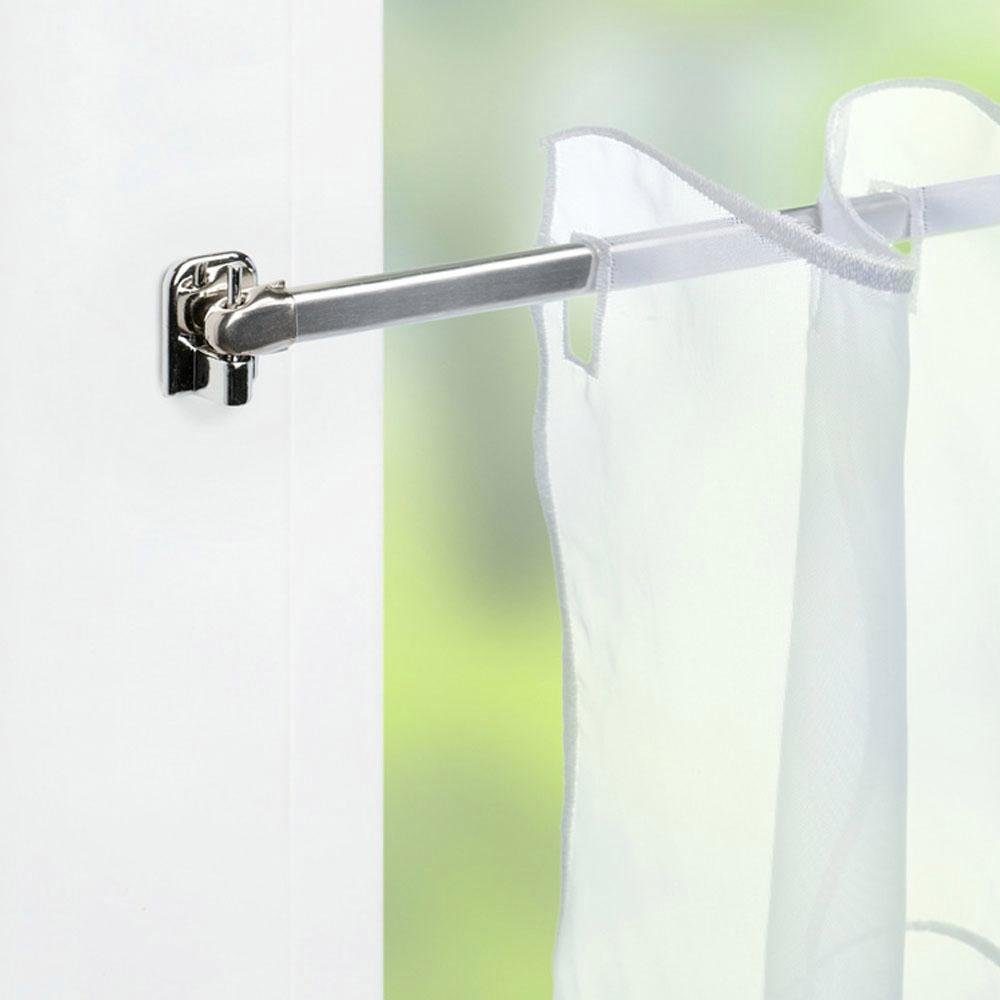 Good Life Gardinenstangenhalter Emi, Vitragenstangen, (Set, 4-St), Klebehalter, für Vitragen-Stangen – Bild 3 von 5