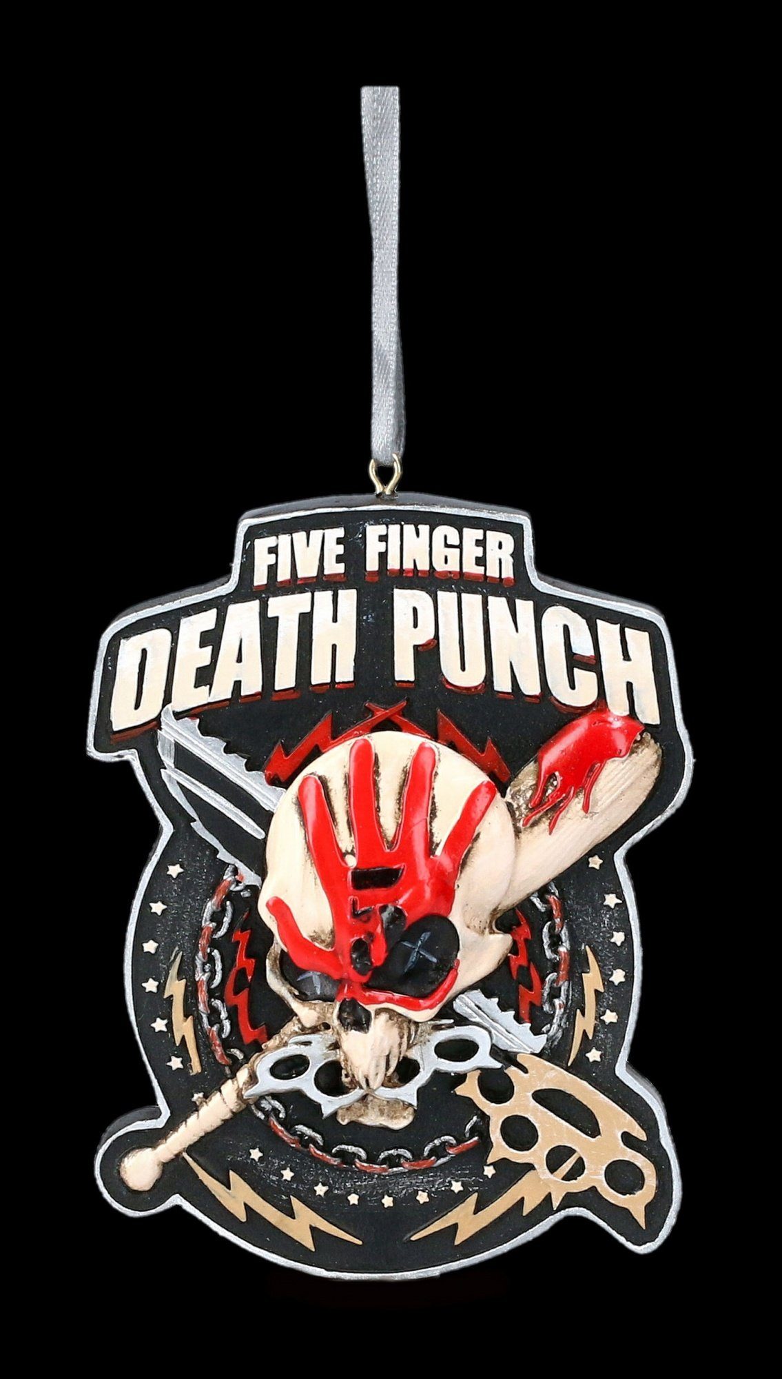 GmbH Offizielles Five Finger Weihnachten (1-tlg) - Christbaumschmuck Death Figuren Christbaumschmuck Punch Shop - Merchandise