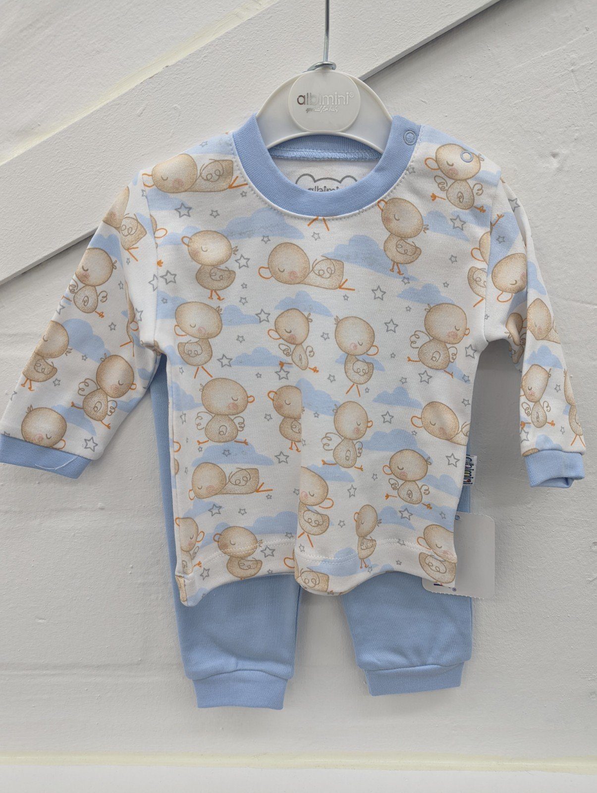 albimini Pyjama Baby Pyjama Set (2Teiler, 2 Stück)