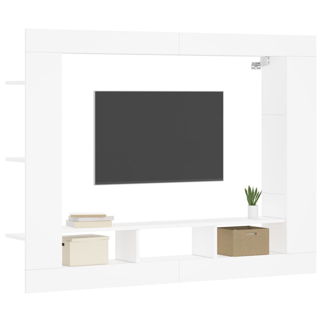 vidaXL TV-Schrank TV-Schrank Weiß 152x22x113 cm günstig online kaufen