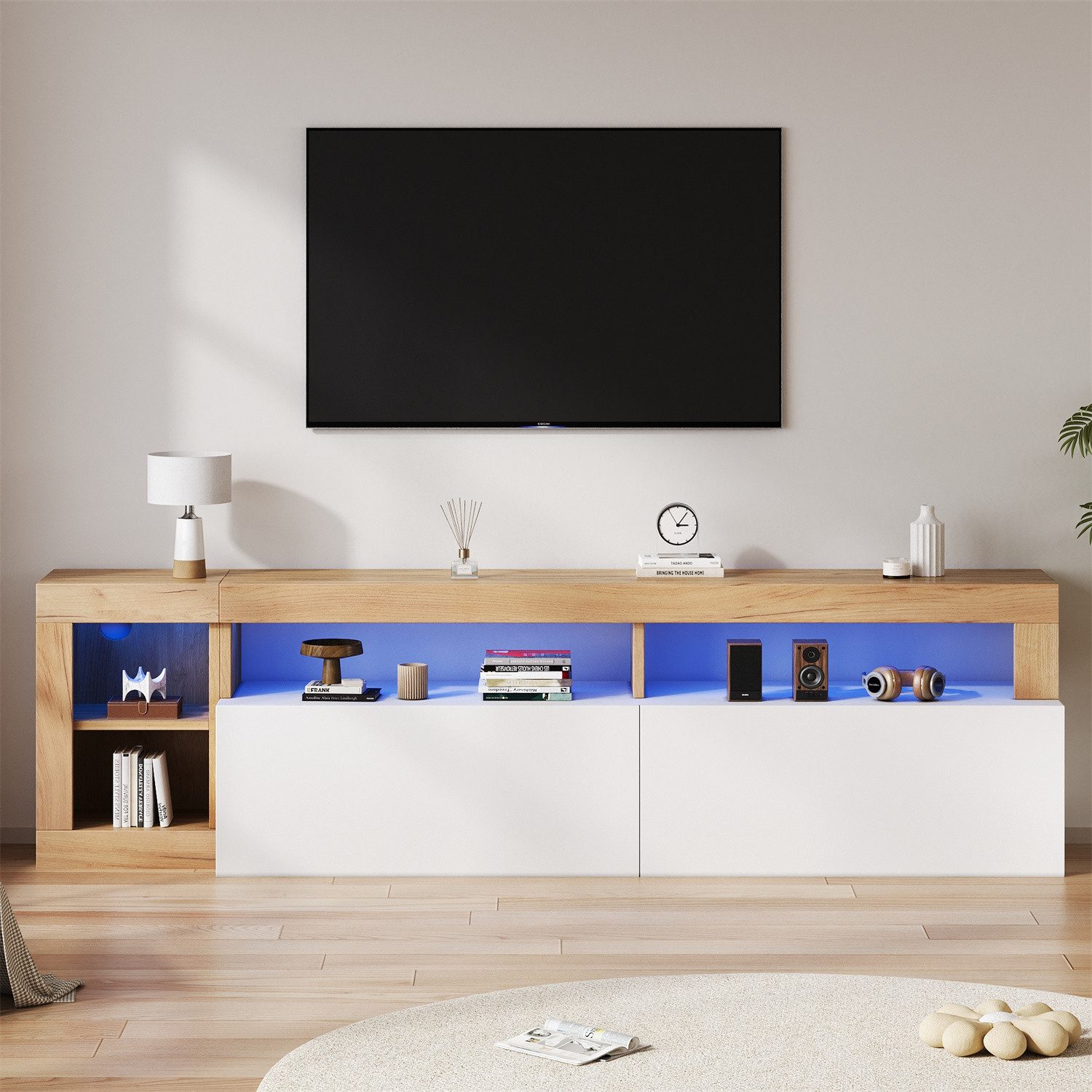 autolock TV-Schrank Moderner TV-Schrank für Fernseher bis 80 Zoll günstig online kaufen