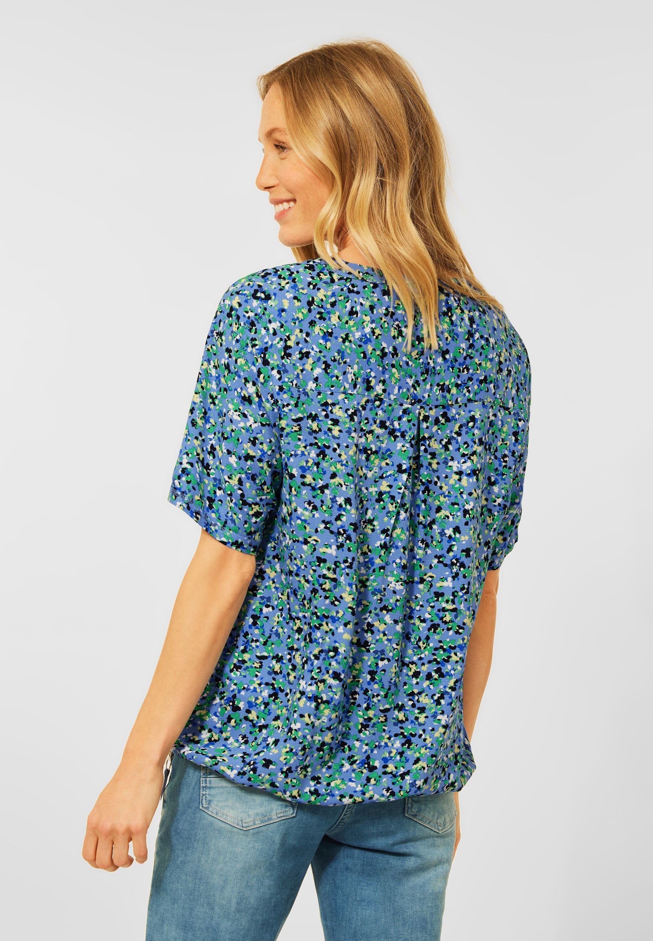 Cecil Kurzarmbluse, im Multicolour Look günstig online kaufen
