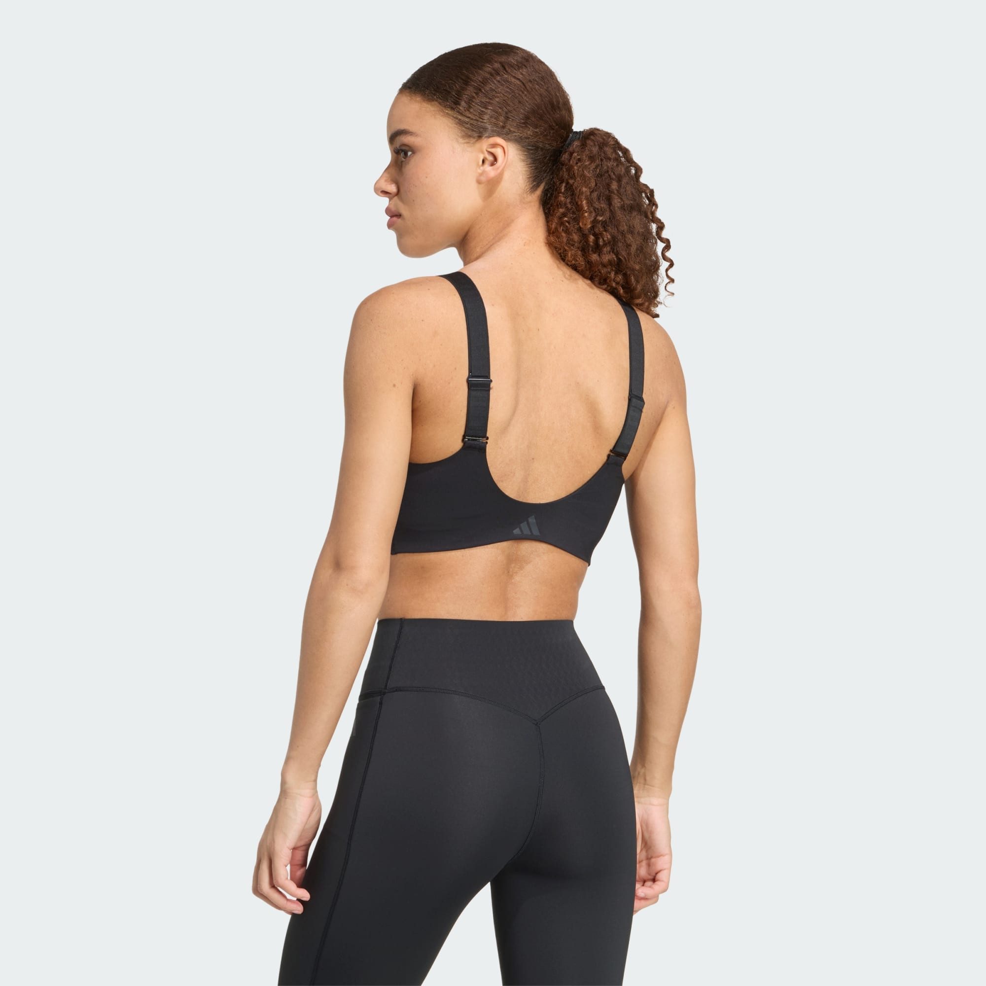 adidas Performance Sport-BH OPTIMÉ SPORT-BH, STARKER HALT, REISSVERSCHLUSS (1-tlg)