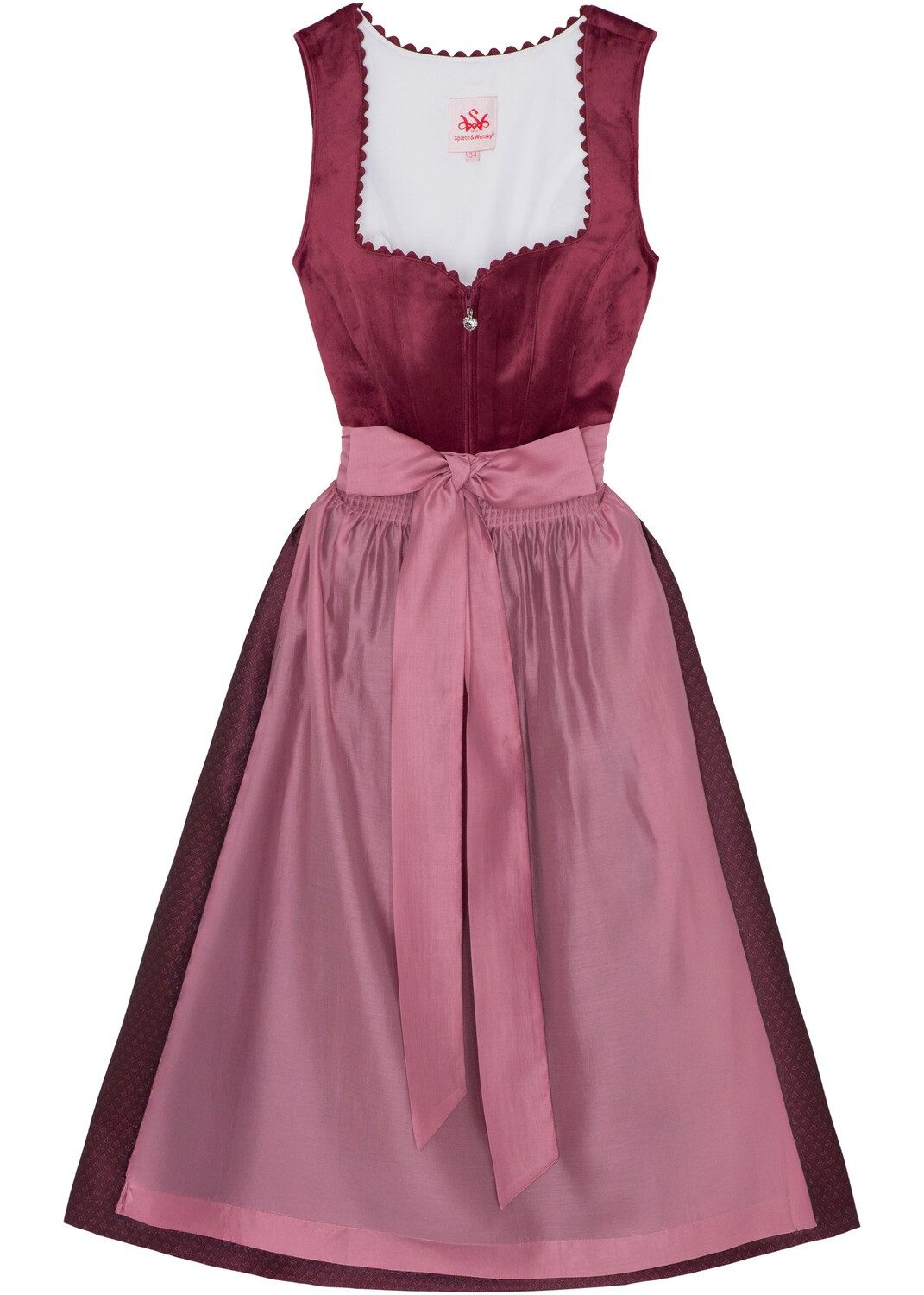 Spieth & Wensky Dirndl Midi Dirndl günstig online kaufen