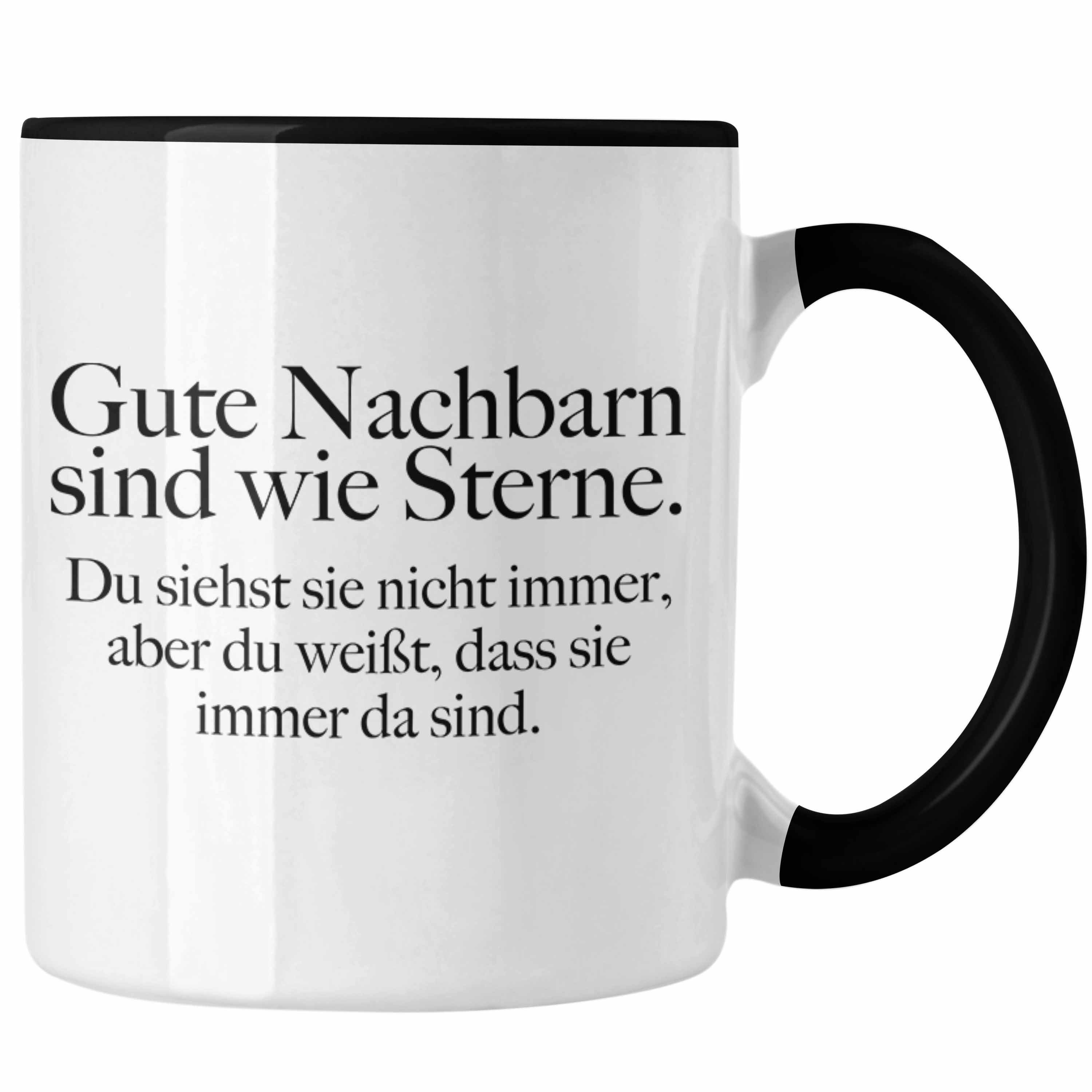 Trendation Tasse Trendation Nachbarn Geschenk Nachbarin Trendation Tasse Nachbar Schwarz Bester Abschied Abschiedsgeschenk Gute - - Nachbarn Nachbar