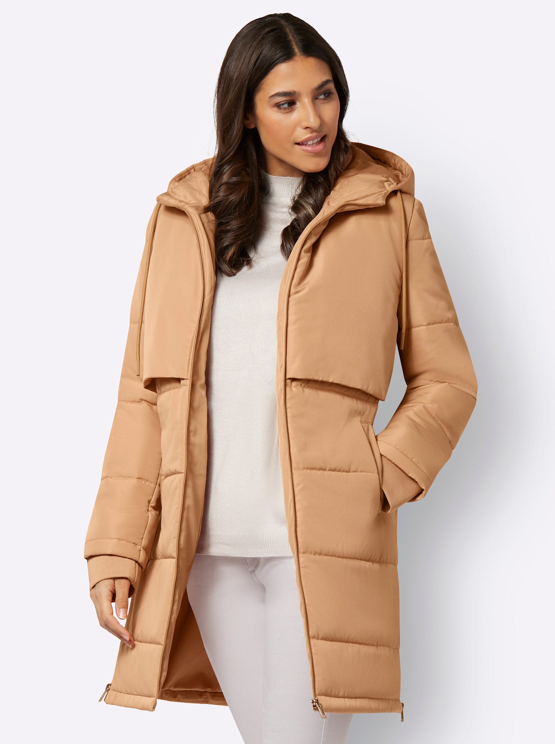 Sieh an! Allwetterjacke Longjacke Langarm