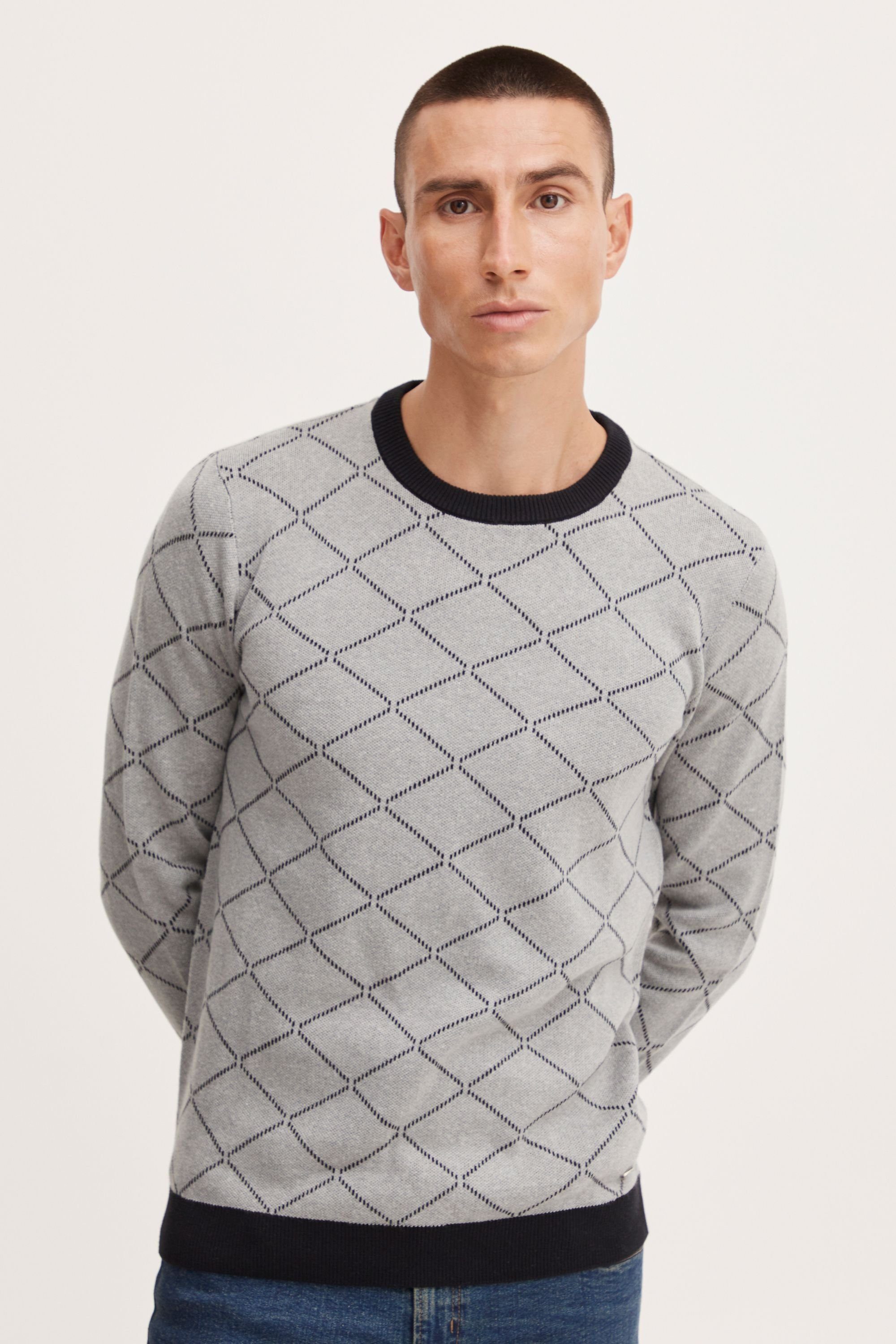 Blend Rundhalspullover BHNison Feinstrick Pullover mit günstig online kaufen
