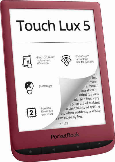 PocketBook Touch Lux 5 E-Book (6", 8 GB, Linux)