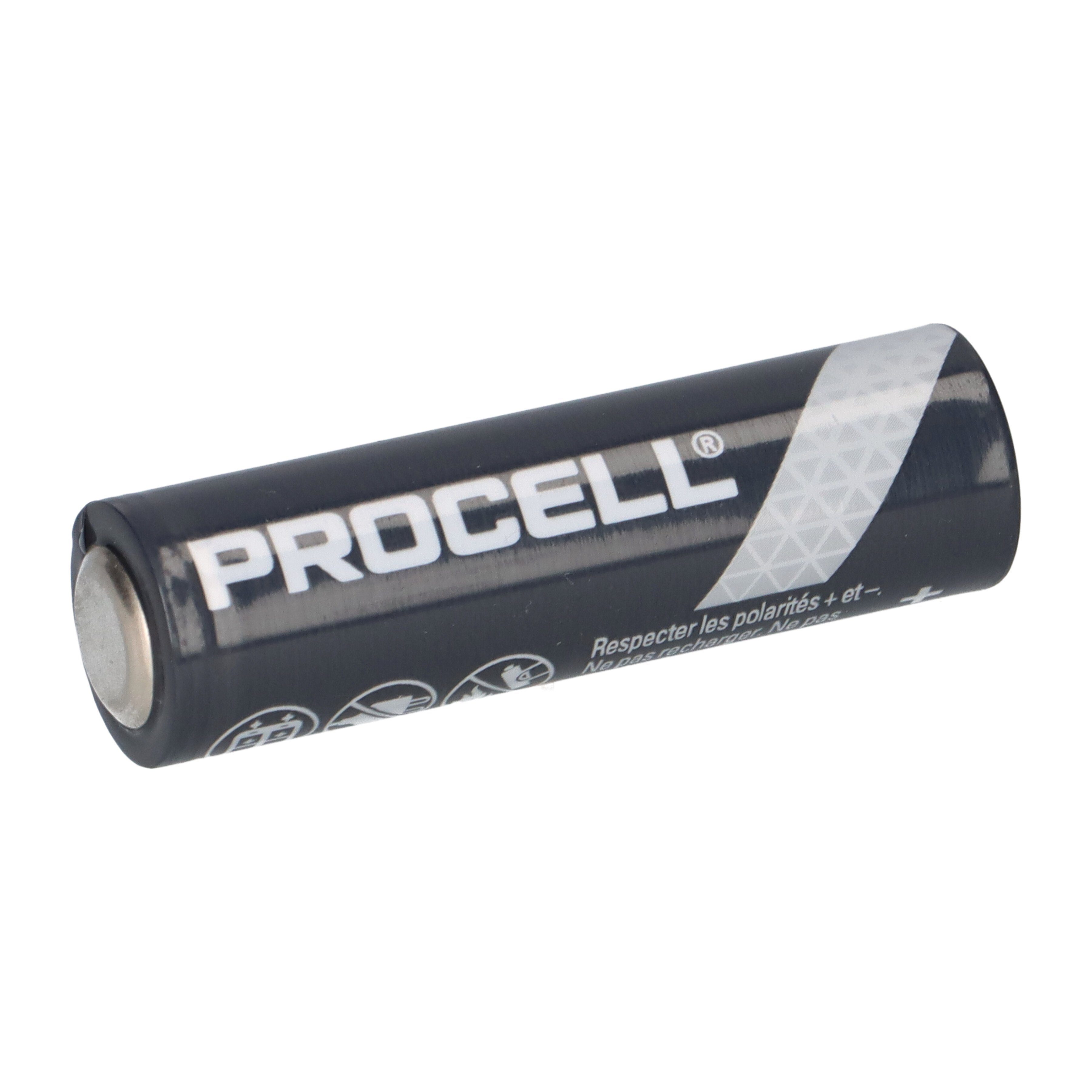 Batterie 10x AA Duracell Procell MN1500 LR6 Mignon Duracell Batterie