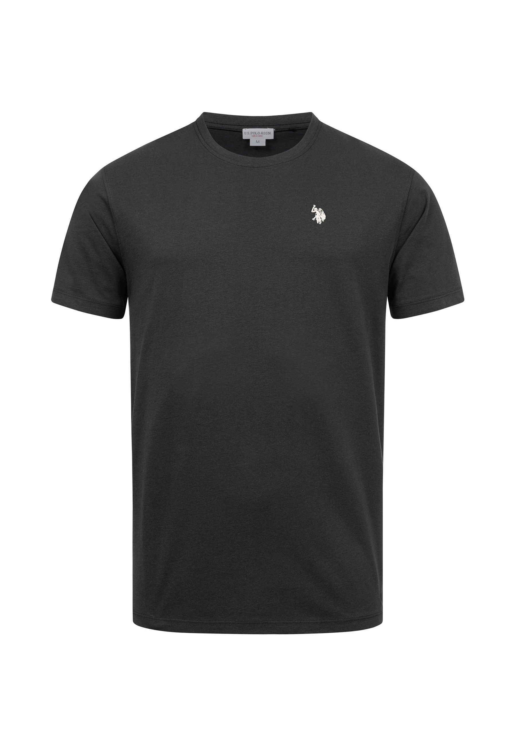 T-Shirt USCaaleb – Herren Basic mit Rundhalsausschnitt