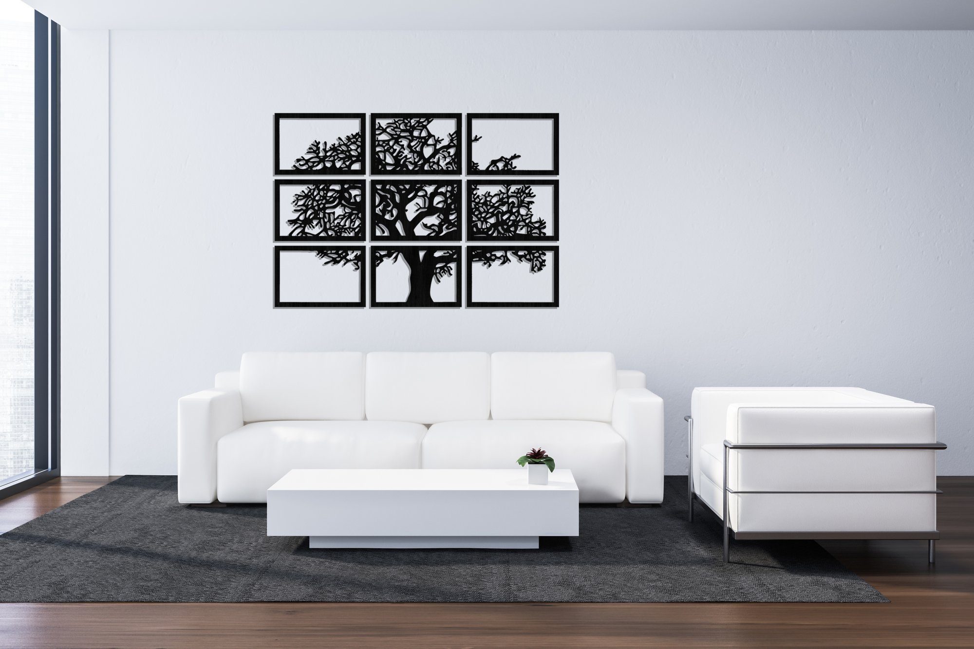 grosse, Wandrelief, 3D ORNAMENTI geschnitz Lebensbaum,Wanddeko, Handarbeit Wanddekoobjekt