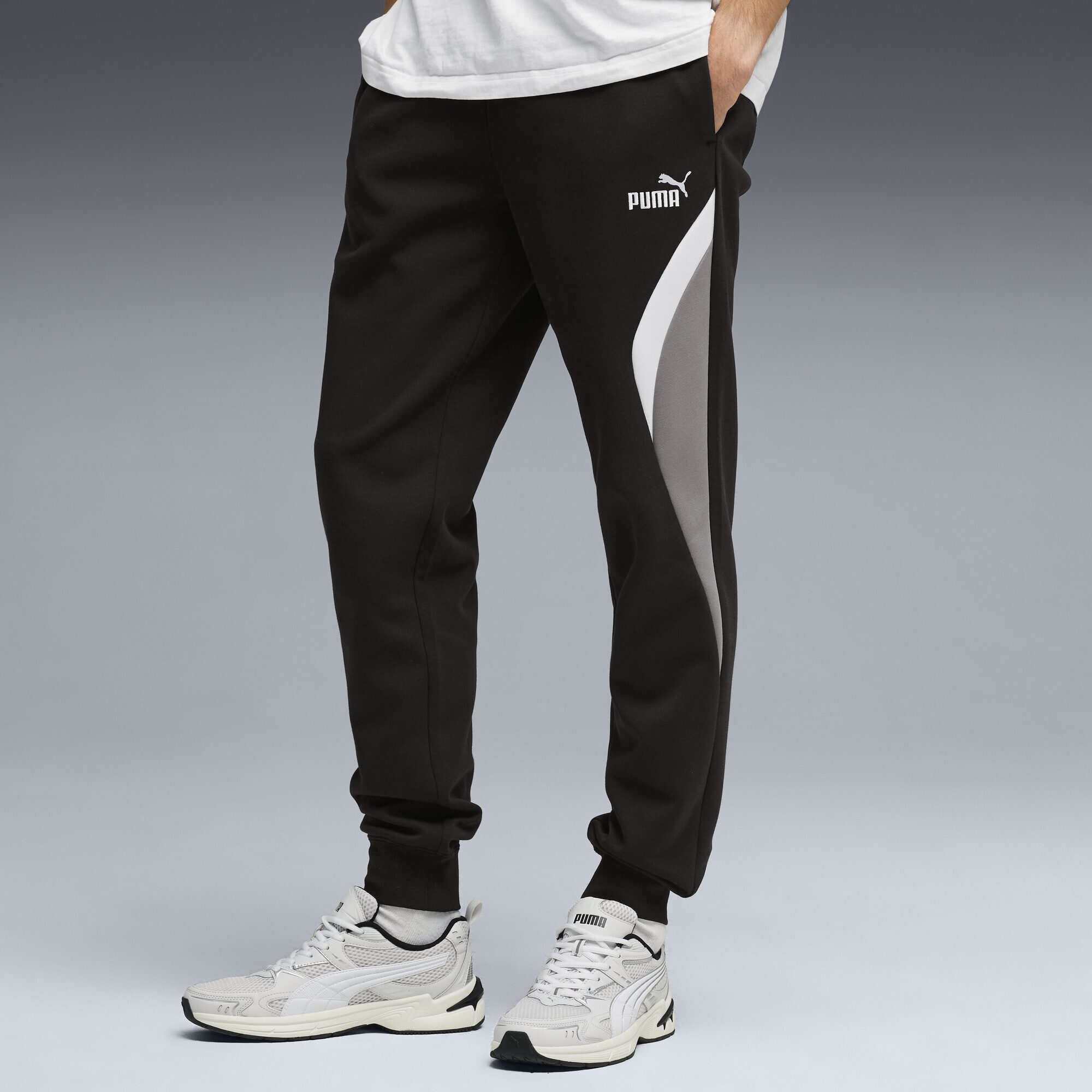 PUMA Sporthose Essentials Colourblock Jogginghose Herren