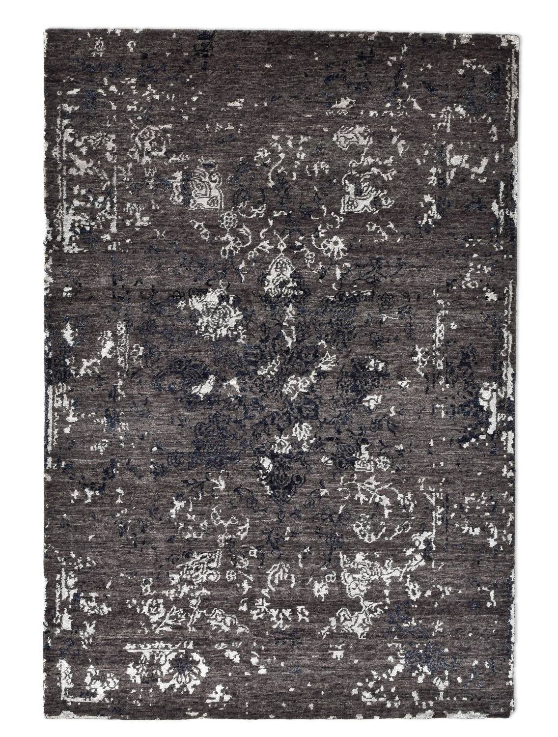Teppich Queenscity, THEKO, Rechteckig, 160 x 230 cm, Anthrazit