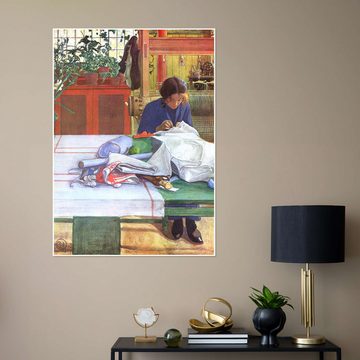 Posterlounge Poster Carl Larsson, Anna, Malerei
