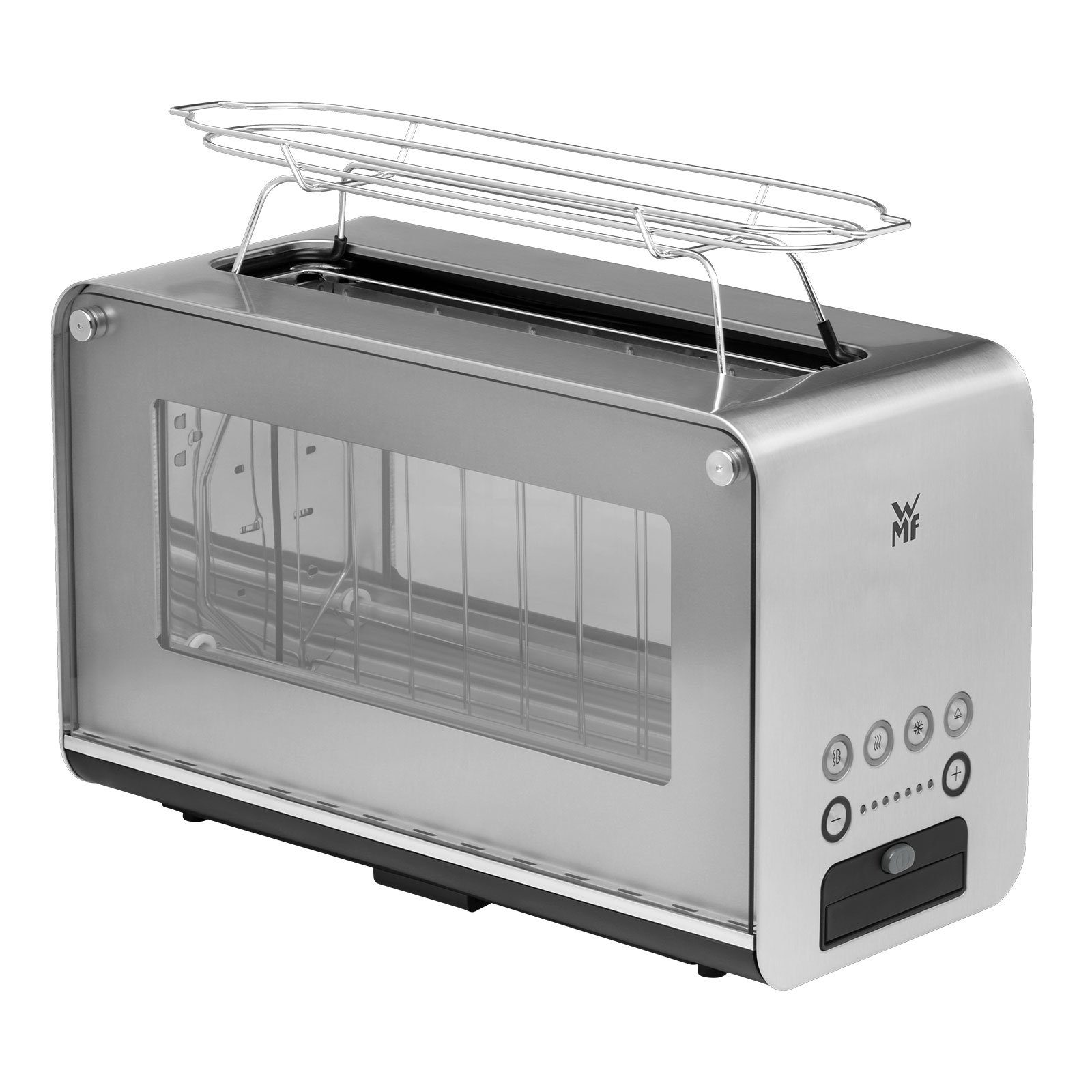 WMF Toaster, 4 W, Motorisierte Toastaufnahme Vor und nach dem Toasten