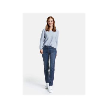 GERRY WEBER Straight-Jeans blau regular fit (1-tlg)