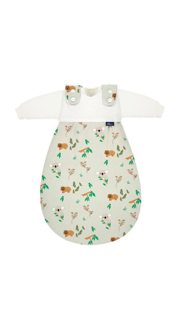 Alvi® Babyschlafsack Baby-Mäxchen 3-teilig Bio-Baumwolle (3 tlg., 1x Außensack, 2x Innensack), TOG Wert: 2.5