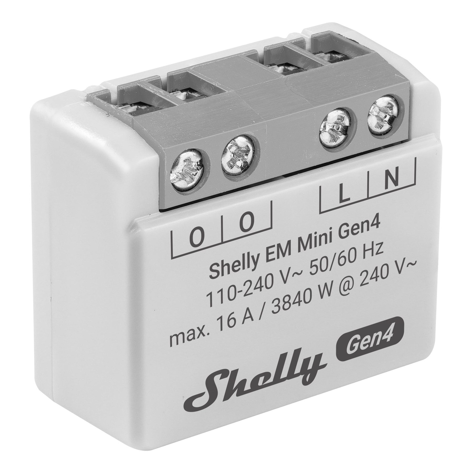 Shelly Energiekostenmessgerät SHELLY Energiemesser EM Mini Gen4