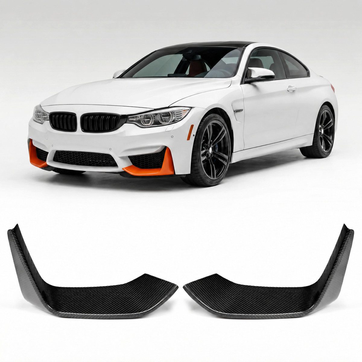 LLCTOOLS Frontstoßstange Frontspoilerlippe passend für BMW M3 F80/M4 F82/F83