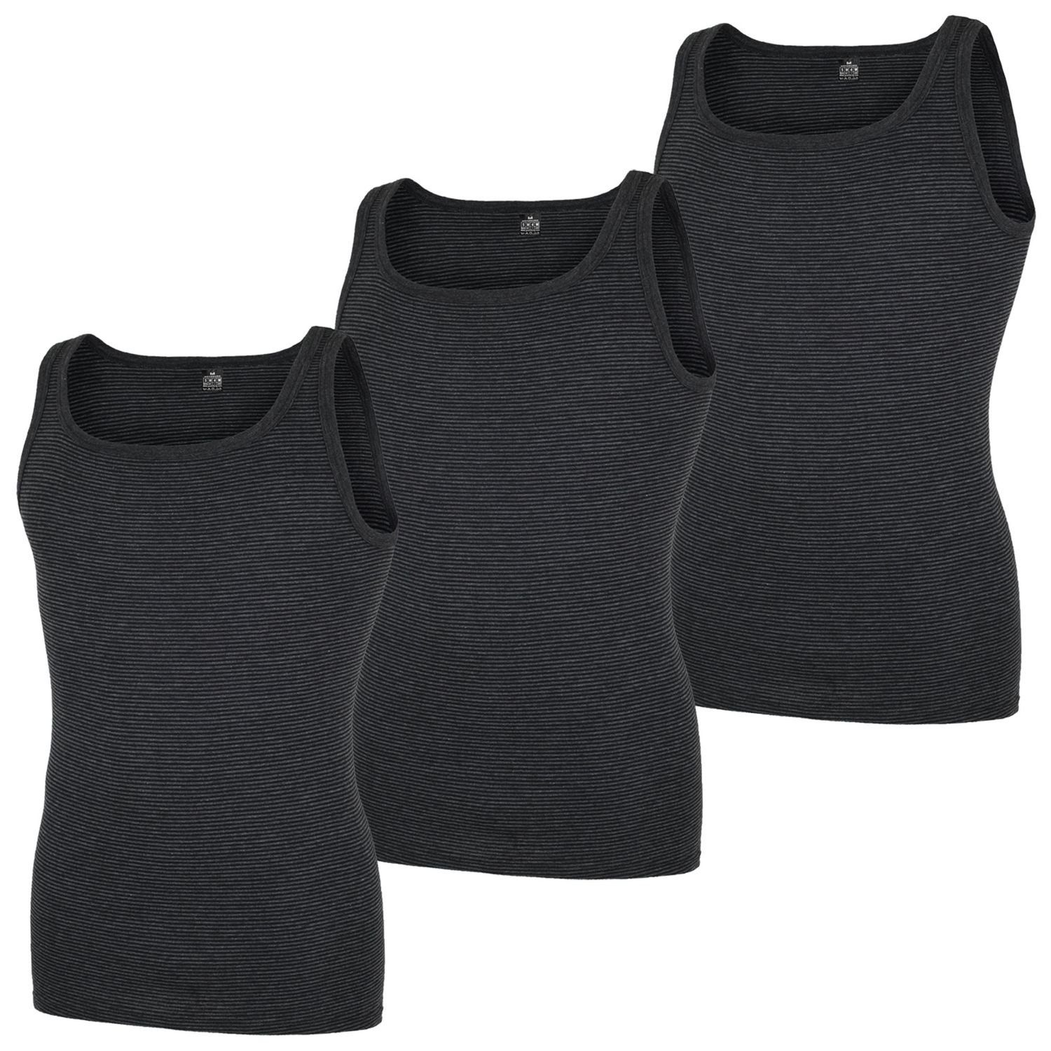 GÖTZBURG Unterhemd (Mehrpack, 3-St., 3 Stück) mit fein geringeltem Muster, günstig online kaufen