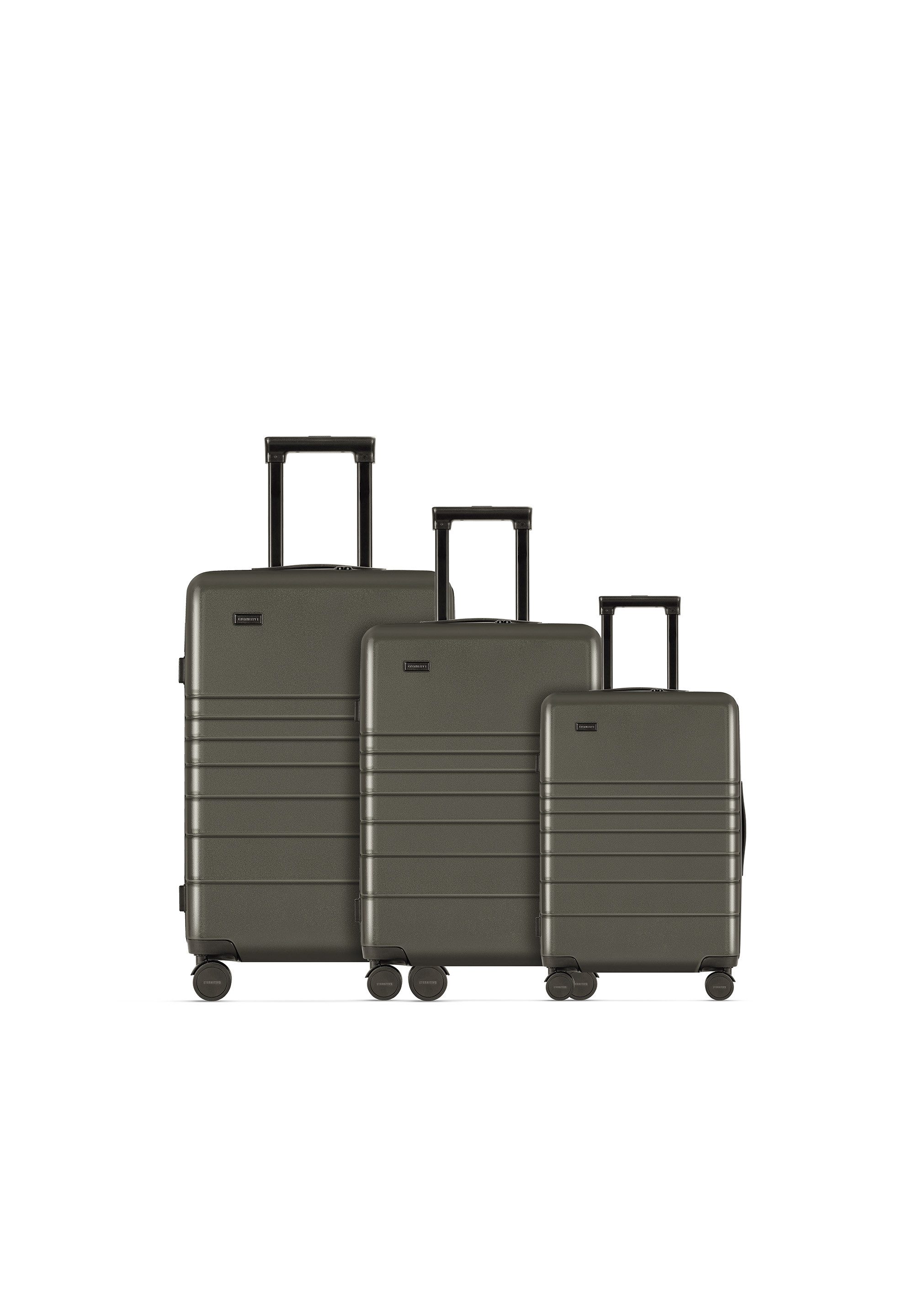 ETERNITIVE Trolleyset Set E3 CML 194L, 4 Rollen, Set mit drei Premium Koffern - Kabine, mittel und groß