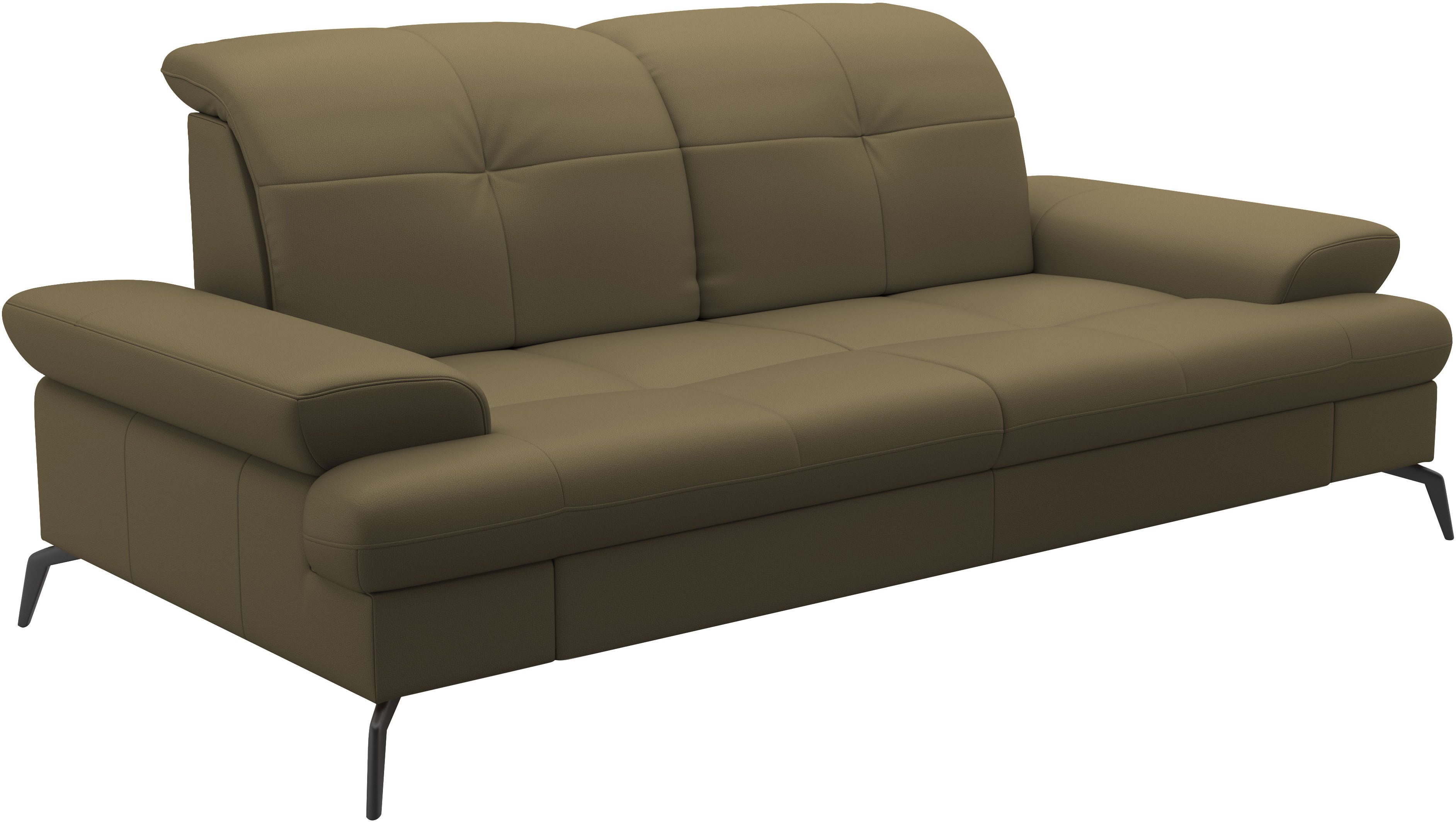 sit&more 3-Sitzer Amica, inkl. Sitztiefenverstellung und Armteilverstellung, wahlweise mit Kopfteilverstellung und Bettfunktion