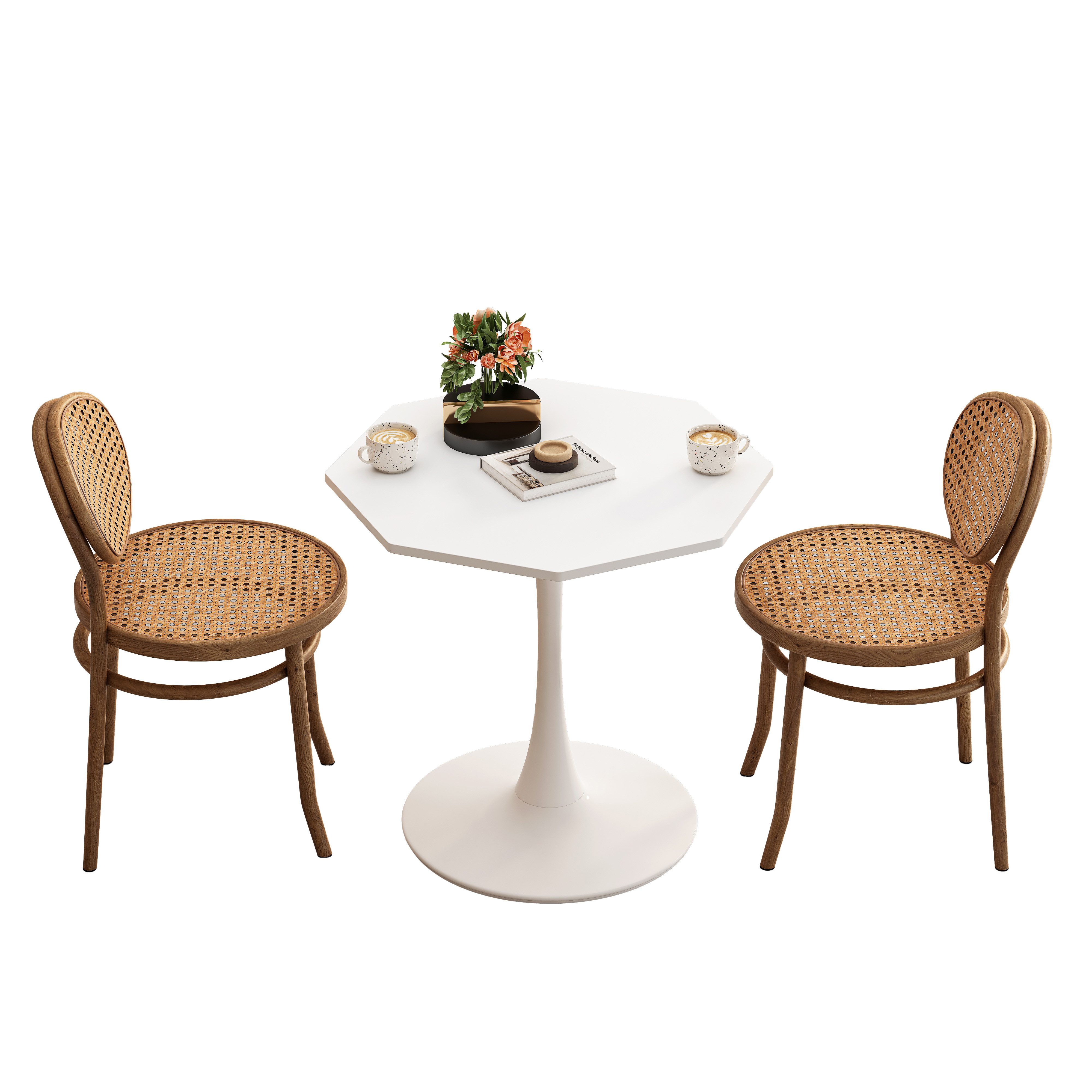 MODFU Esstisch Küchentisch Esszimmertisch (Moderner Oktagon-Couchtisch günstig online kaufen