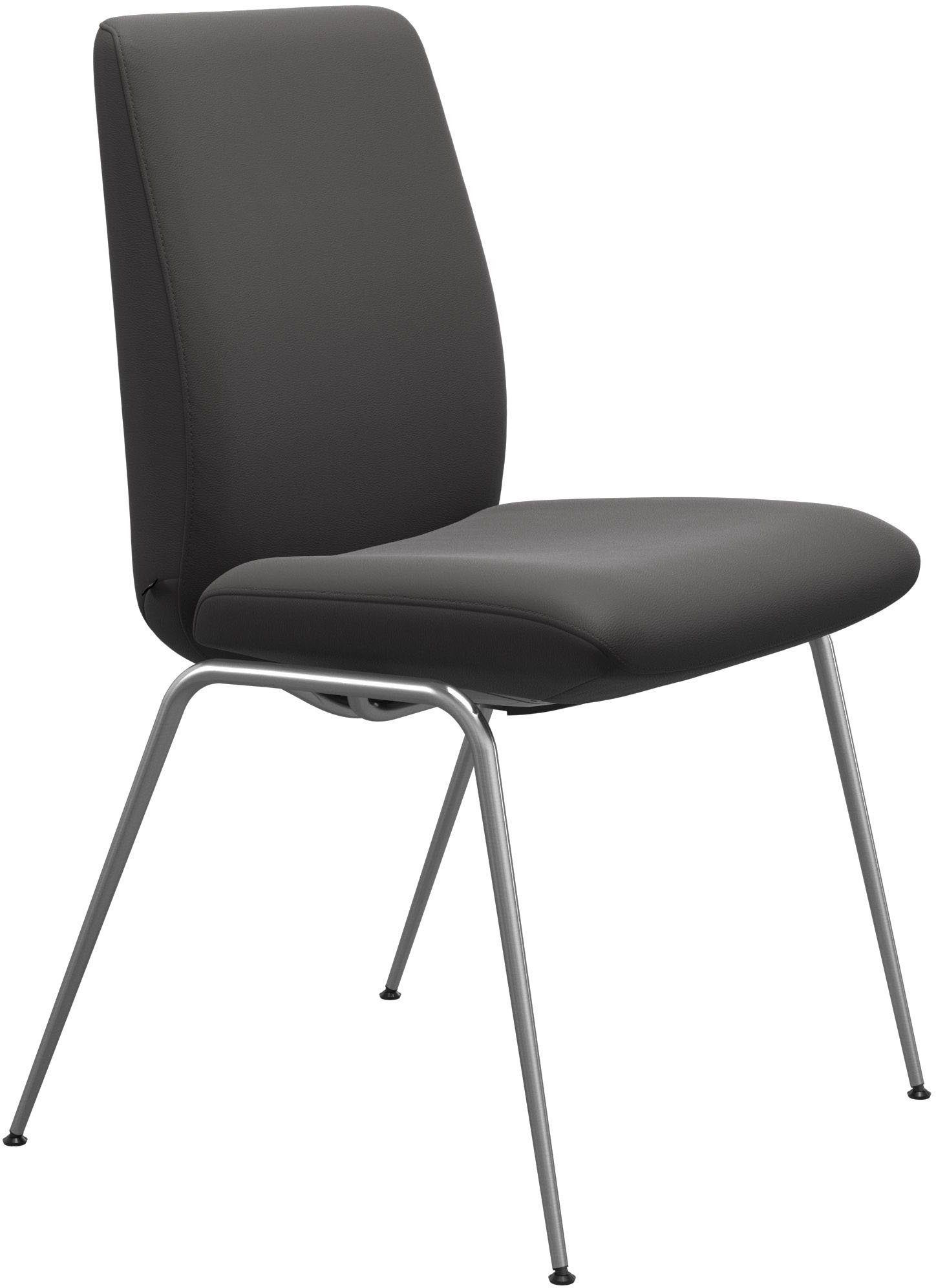 Stressless® Polsterstuhl Laurel, Low Back, Größe L, mit Beinen aus Stahl in Chrom glänzend | Polsterstühle