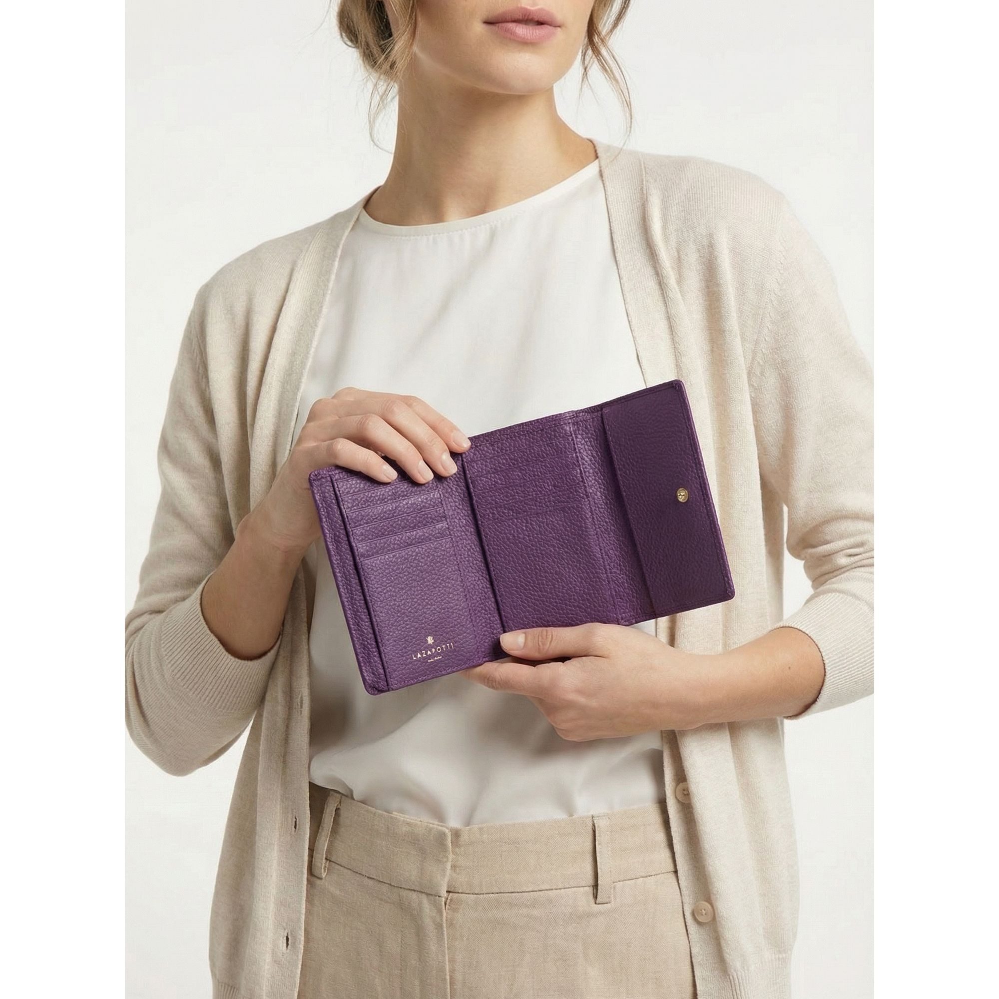 Lazarotti Geldbörse Bologna Leather, Leder
